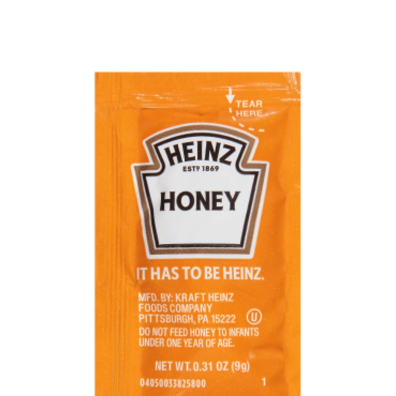 Heinz Single Serve Honey, 3.96 LB | Away From Home
