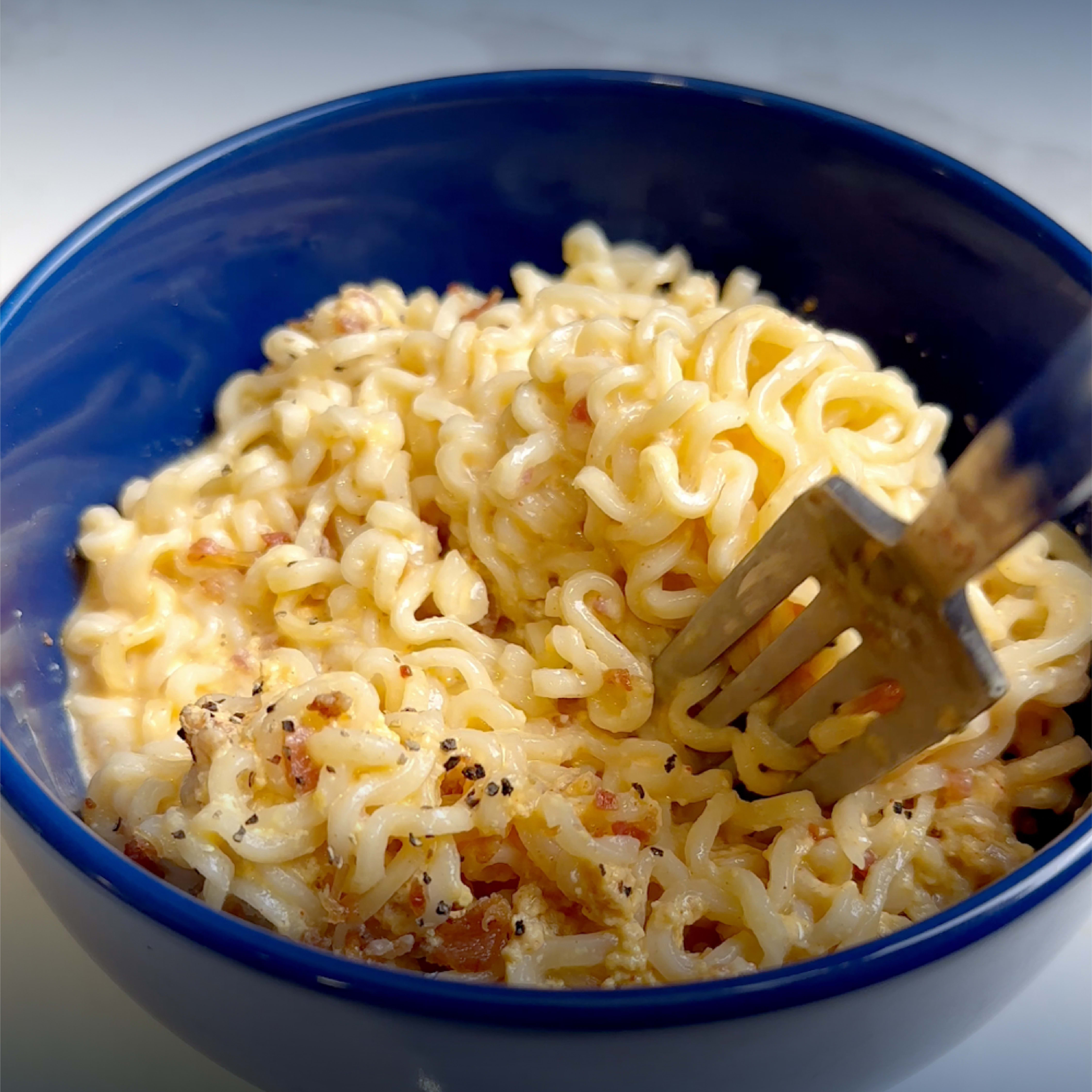 Carbonara Ramen with Singles | KRAFT SINGLES | United States | Recipes - Kraft Heinz
