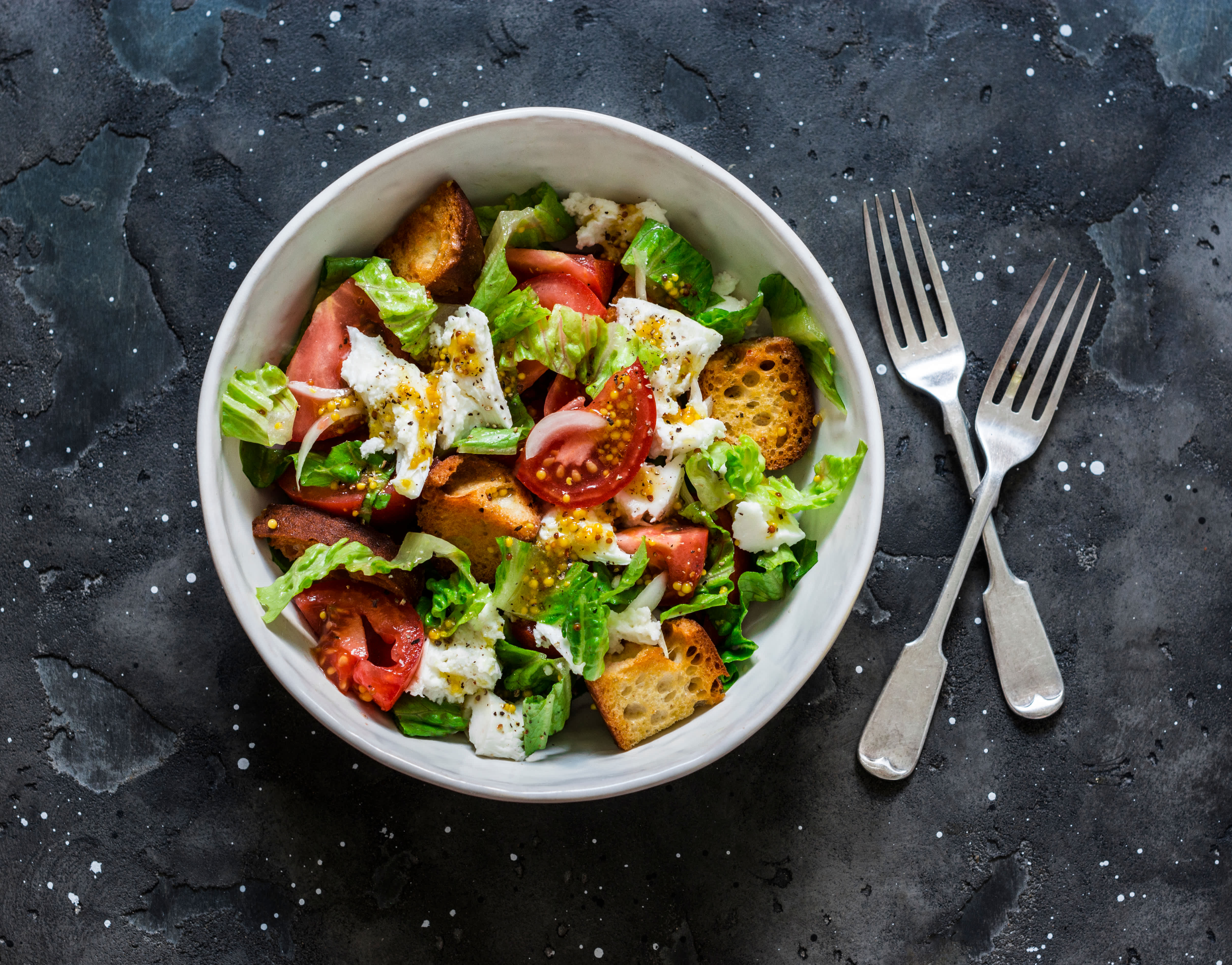 Feta Cheese Mediterranean Salad | Kraft Salad Dressing | United States | Recipes - Kraft Heinz