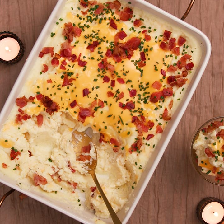 Twice Baked Mashed Potatoes with VELVEETA® | VELVEETA | United States | Recipes - Kraft Heinz