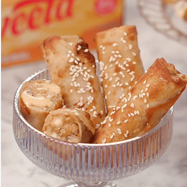 Mini Cheeseburger Eggrolls with VELVEETA® | VELVEETA | United States | Recipes - Kraft Heinz