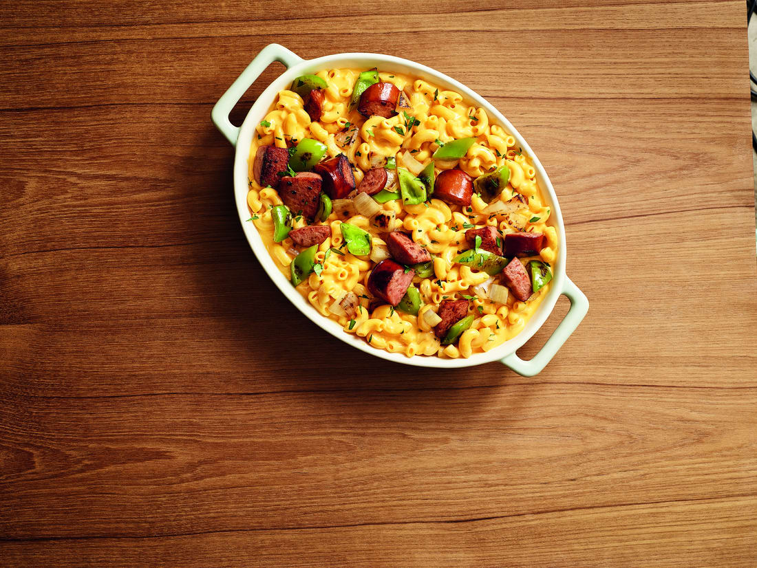 Smoked Sausage & Peppers Mac and Cheese | KRAFT MAC AND CHEESE | United States | Recipes - Kraft Hei