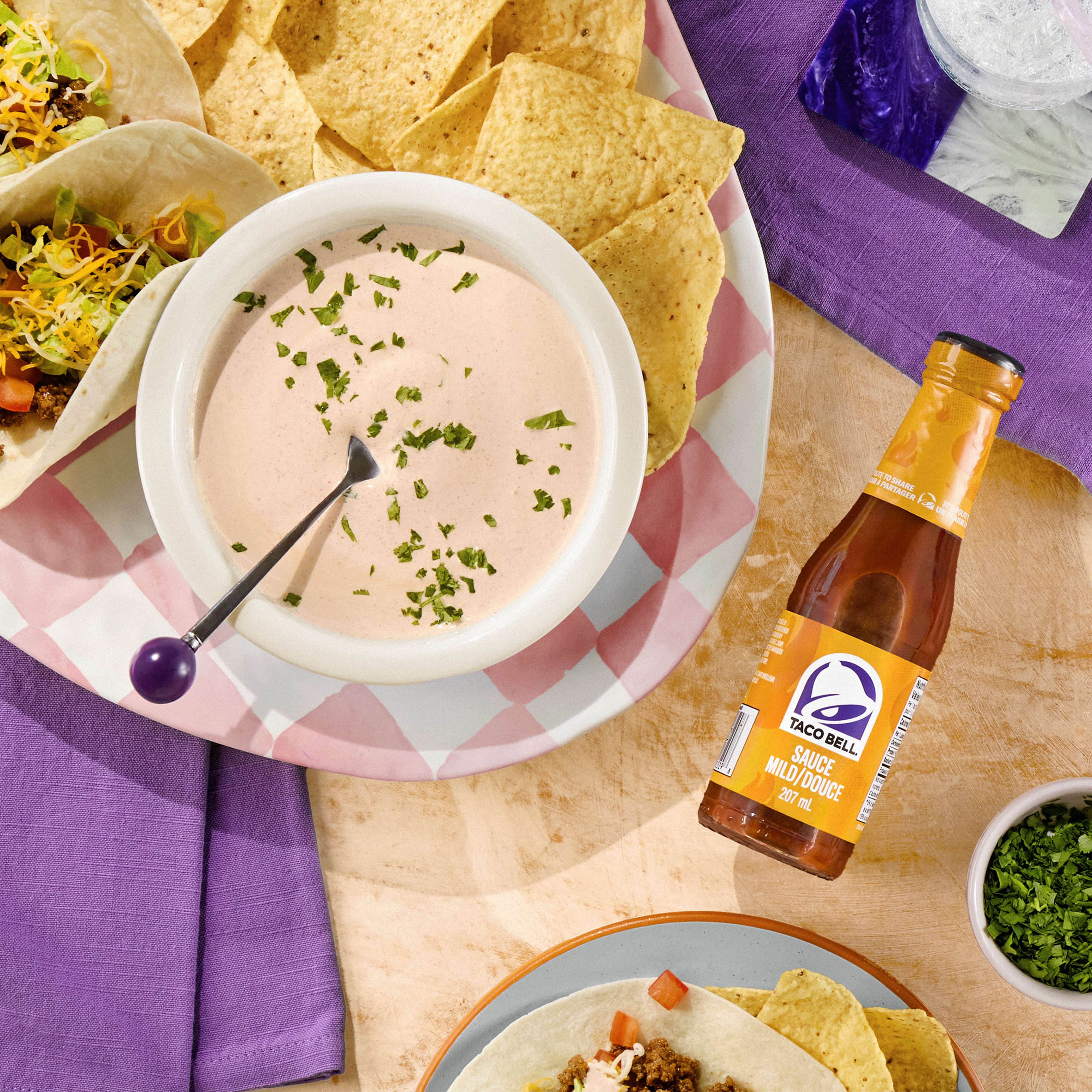 Creamy Lime Crema Sauce | TACO BELL | Canada | Recipes - Kraft Heinz