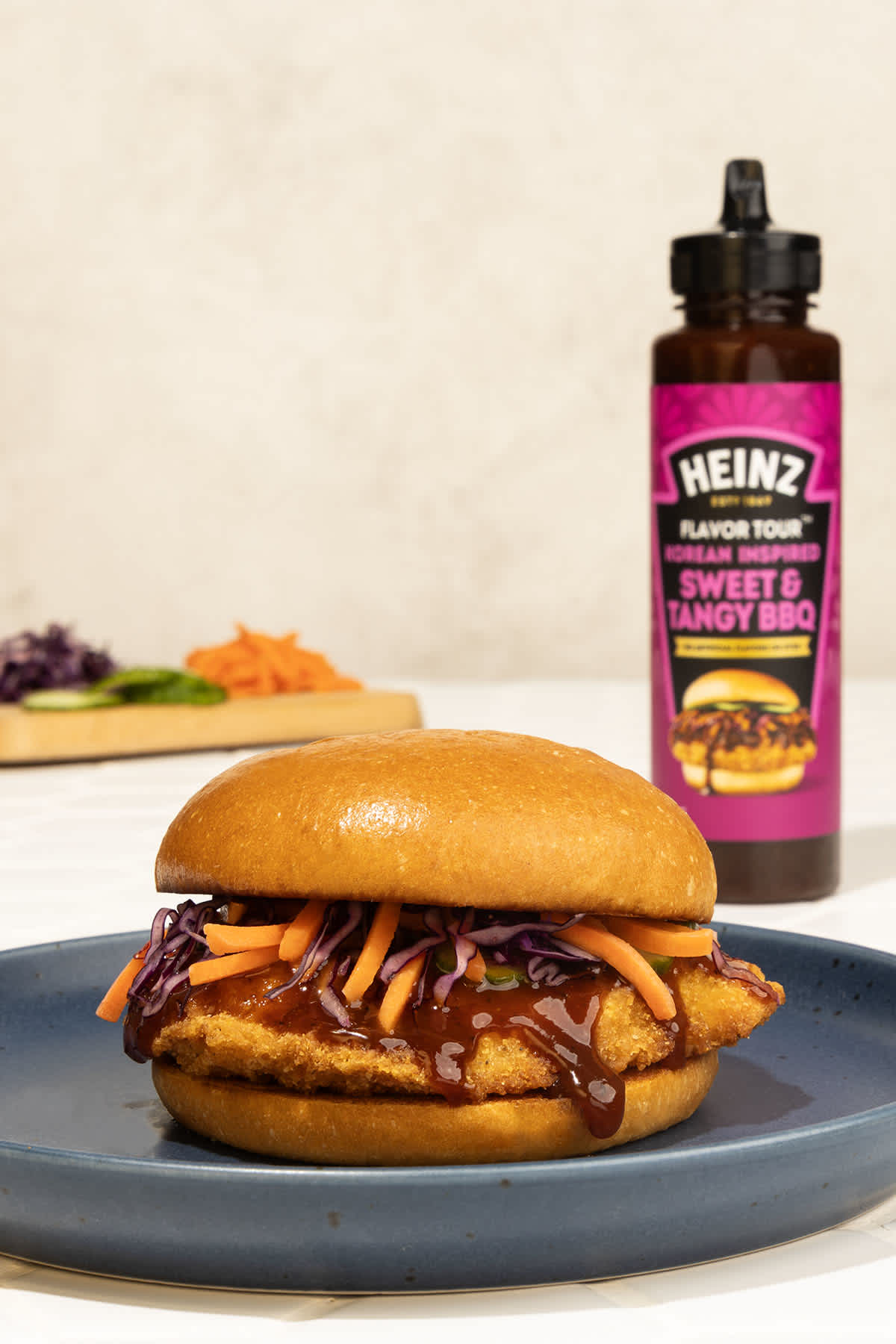 Korean Fried Chicken Sandwich | Heinz