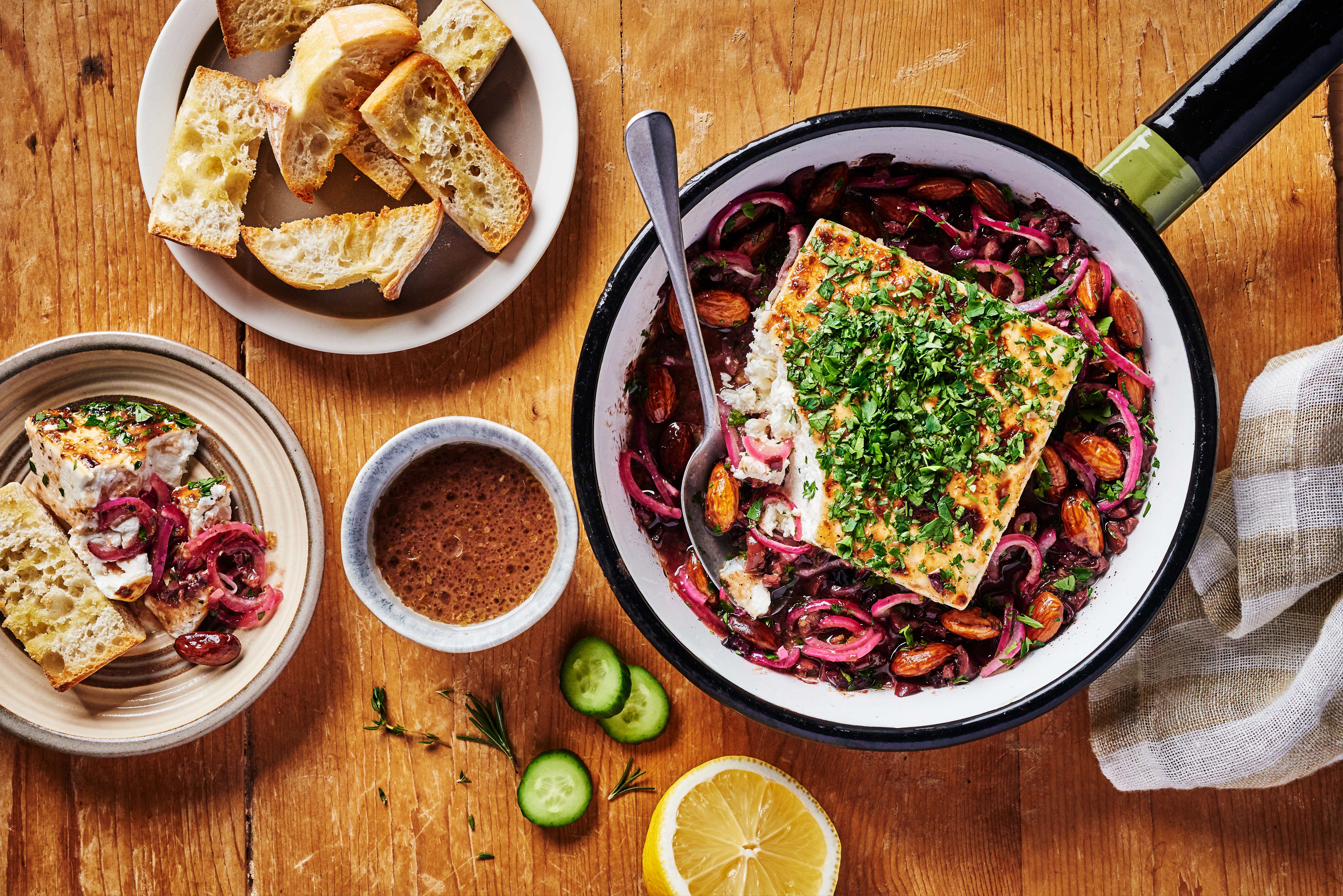 Greek-style warm feta | Pure | Canada | Recipes - Kraft Heinz