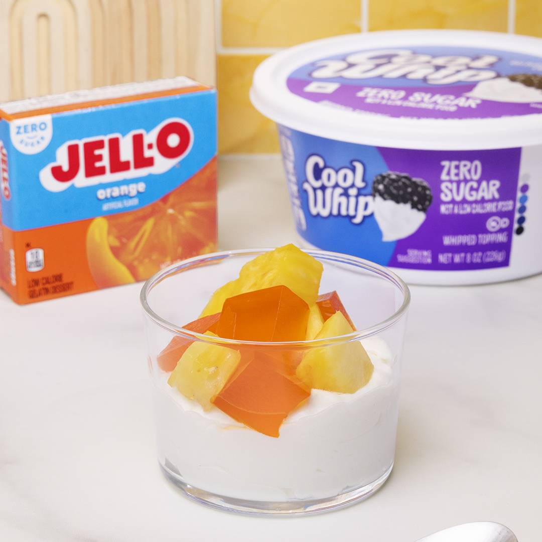 Tropical Cottage Cheese Treat | Jell-O | United States | Recipes