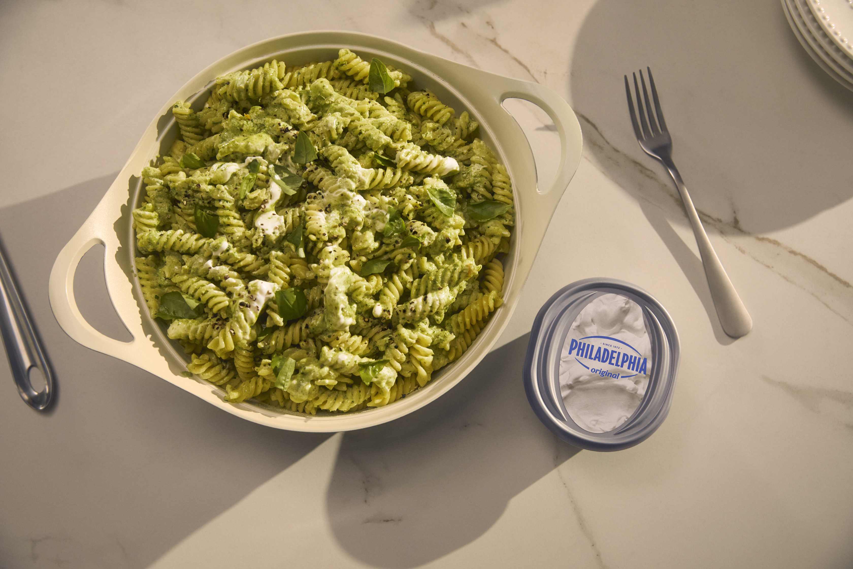 Creamy Pesto Pasta | Philadelphia | United States | Recipes - Kraft Heinz
