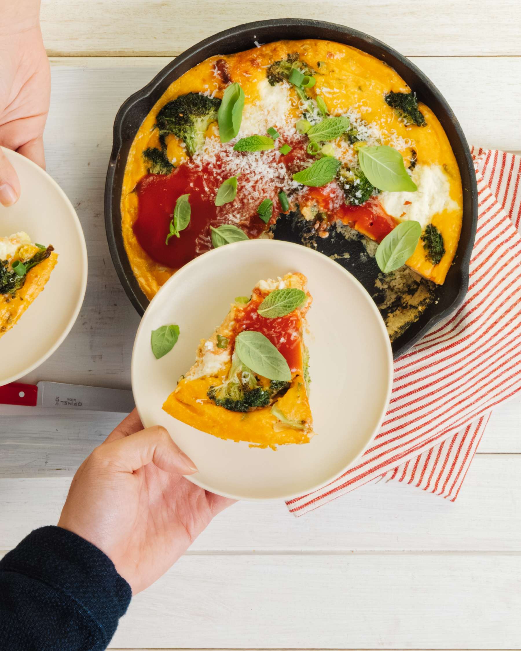 Broccoli, Ricotta &amp; Tomato Frittata | Heinz