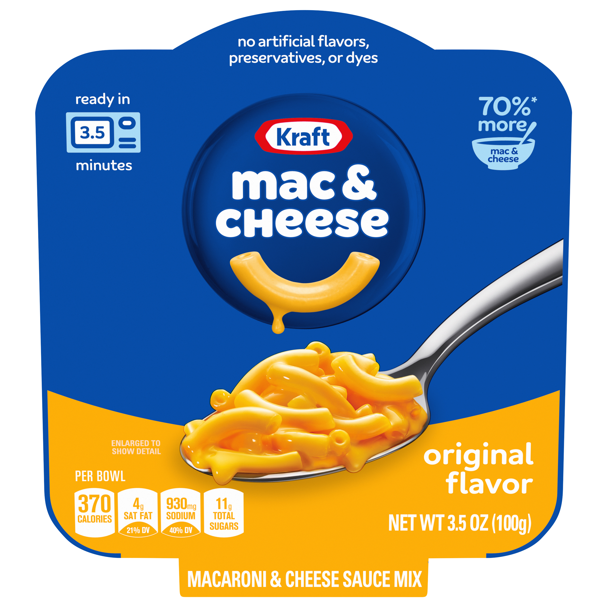 Kraft Triple Cheese Mac And Cheese Cups Easy Microwavable Dinner