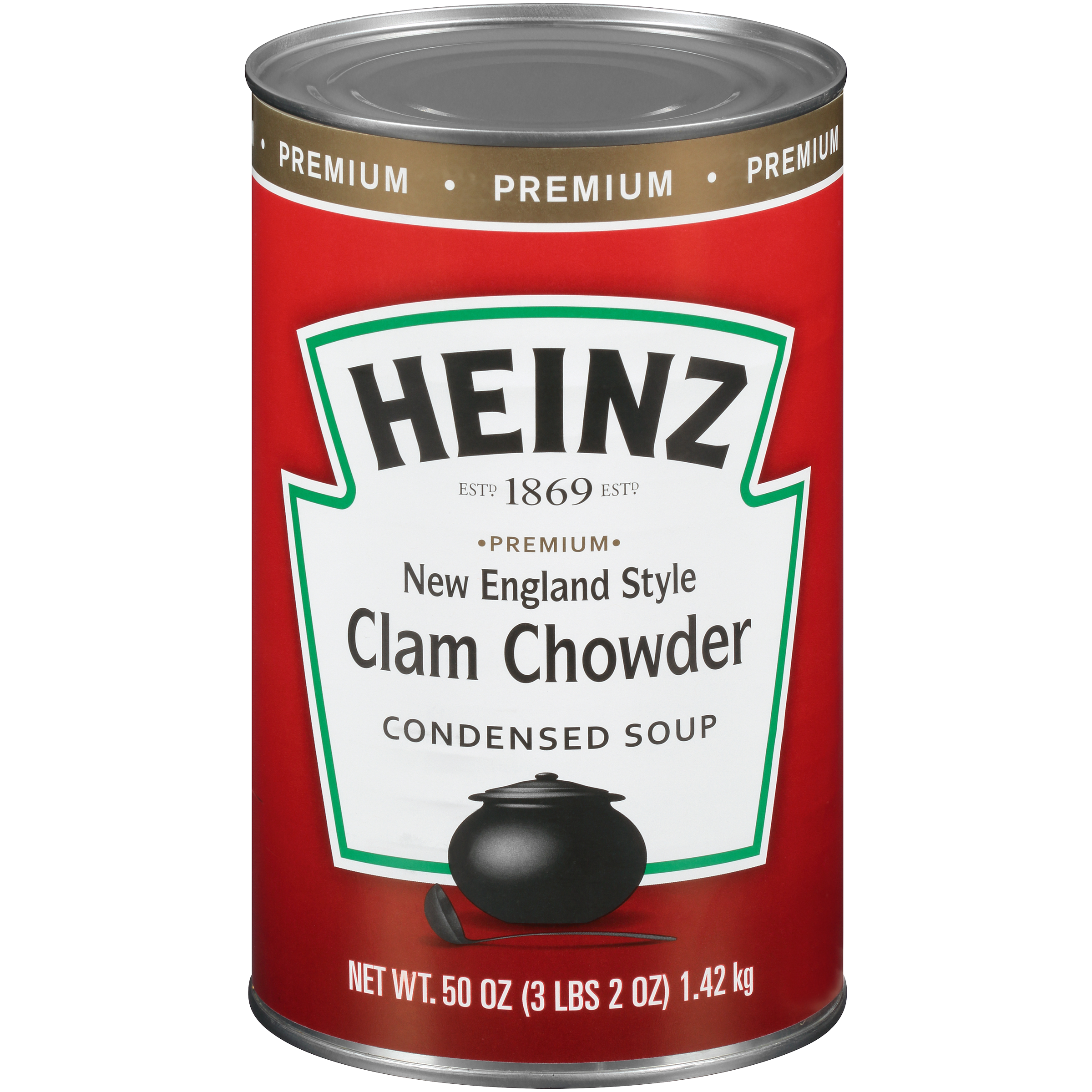 Legout 3750064463 New England Clam Chowder Condensed Canned Soup 51 oz