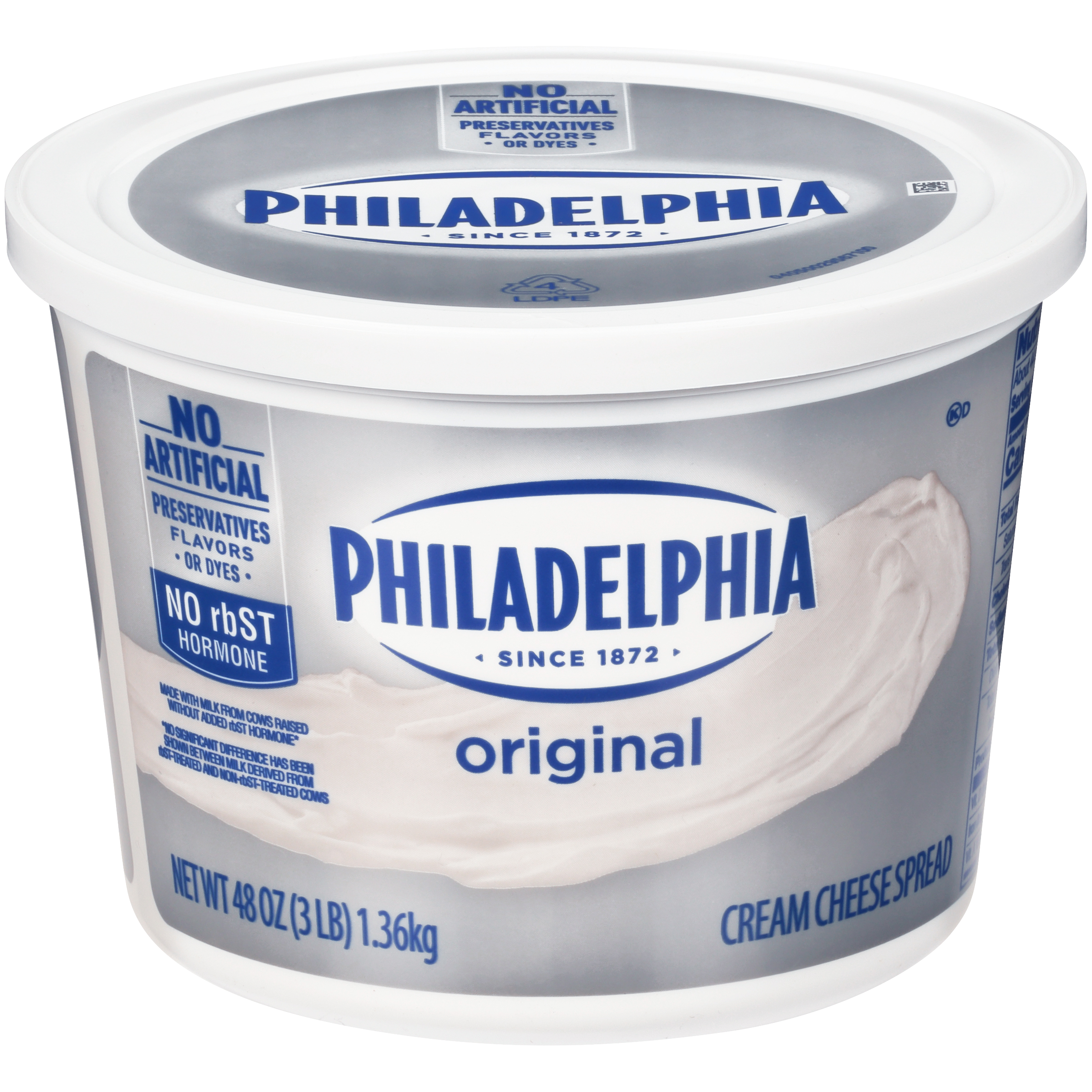 Philadelphia Original Cream Cheese Spread, Tub Original