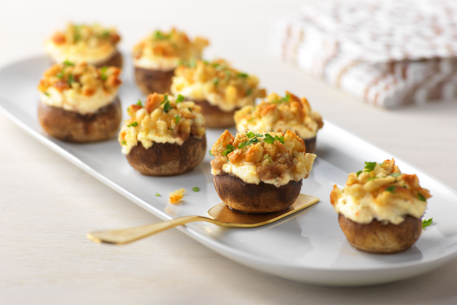 PHILLY Stuffed Mushrooms | PHILADELPHIA | United States | Recipes - Kraft Heinz