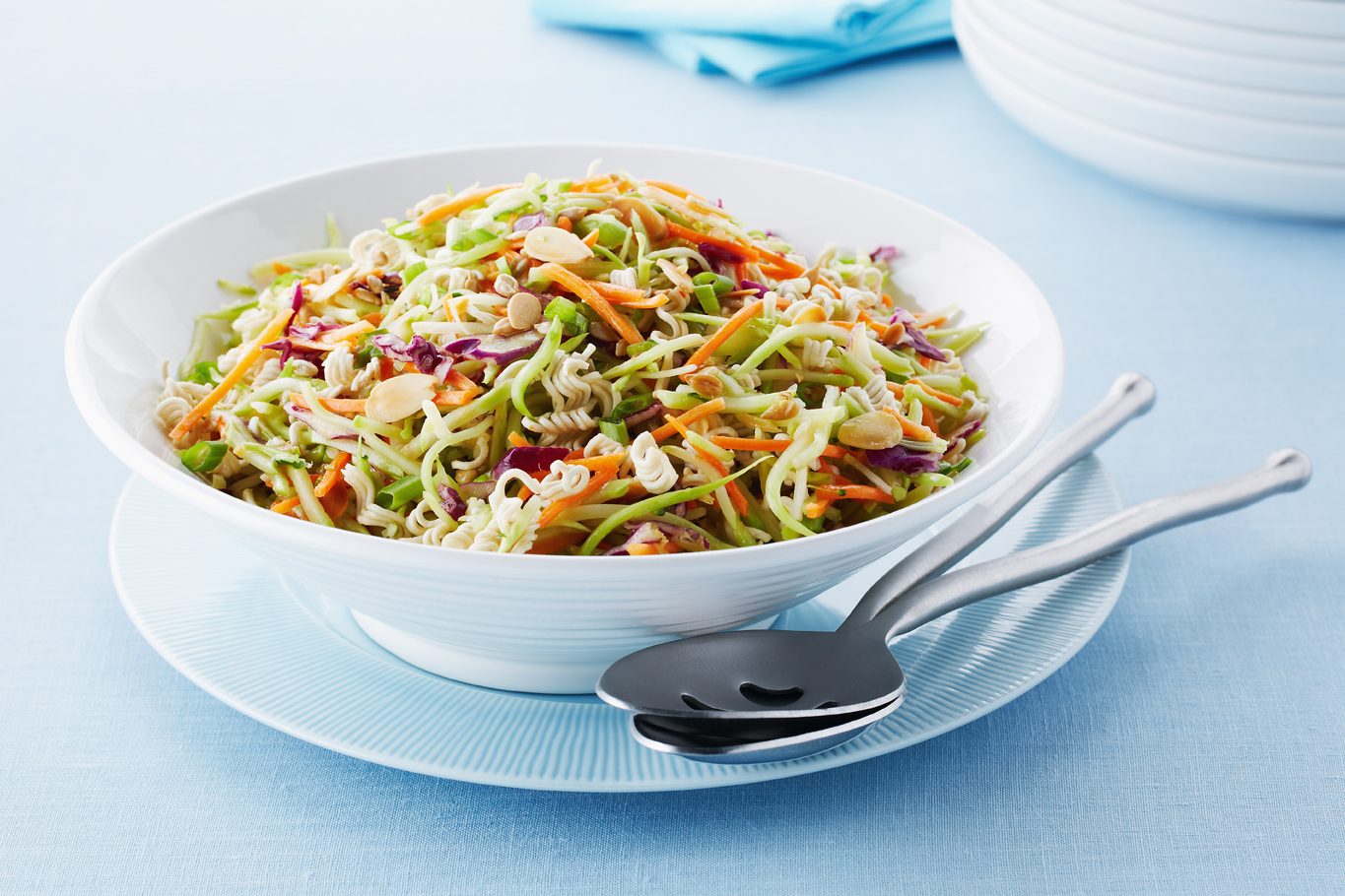Crunchy Asian Broccoli Coleslaw Recipe | Kraft Salad Dressing | United States | Recipes - Kraft Hein
