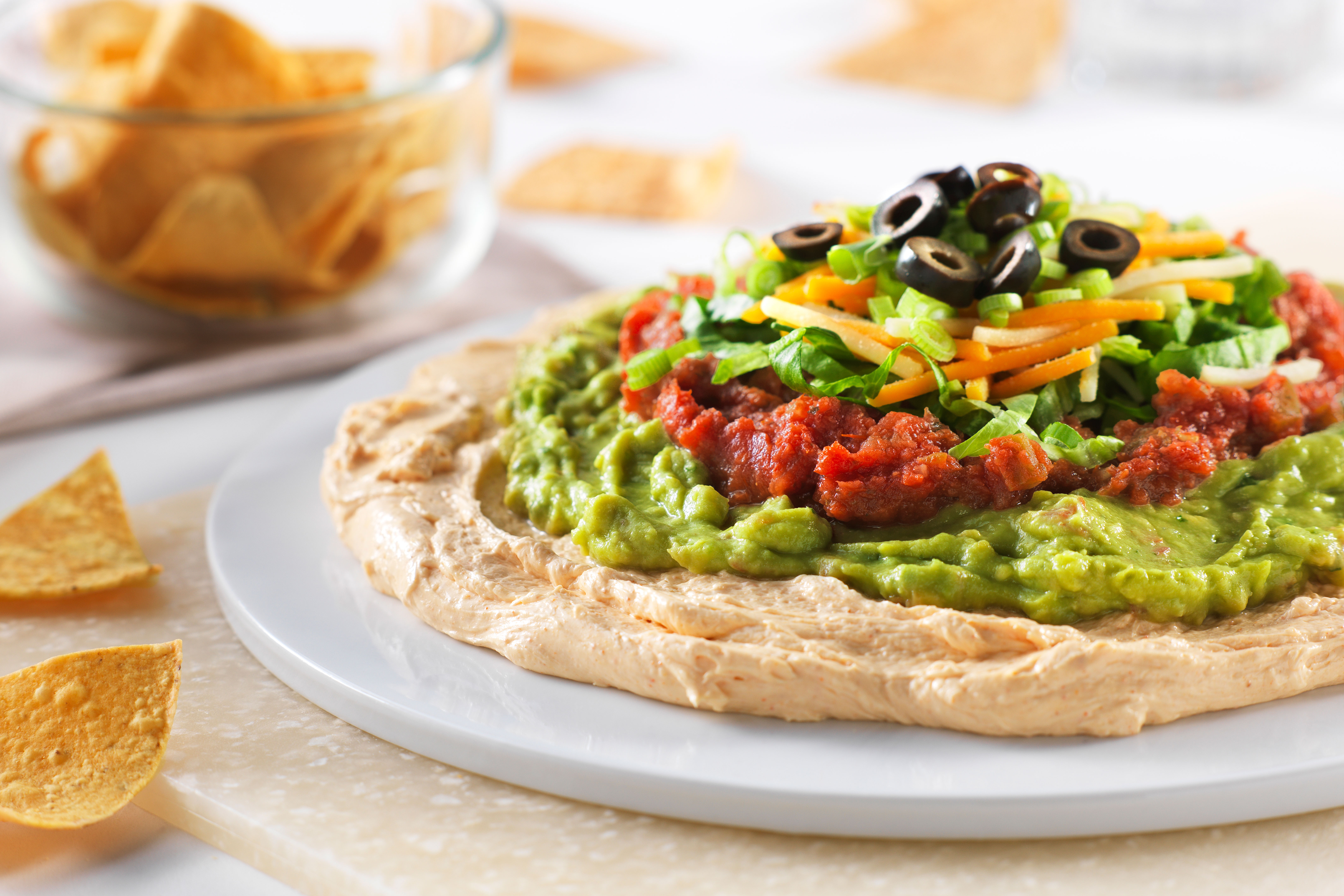PHILADELPHIA 7-Layer Mexican Dip | PHILADELPHIA | United States | Recipes - Kraft Heinz