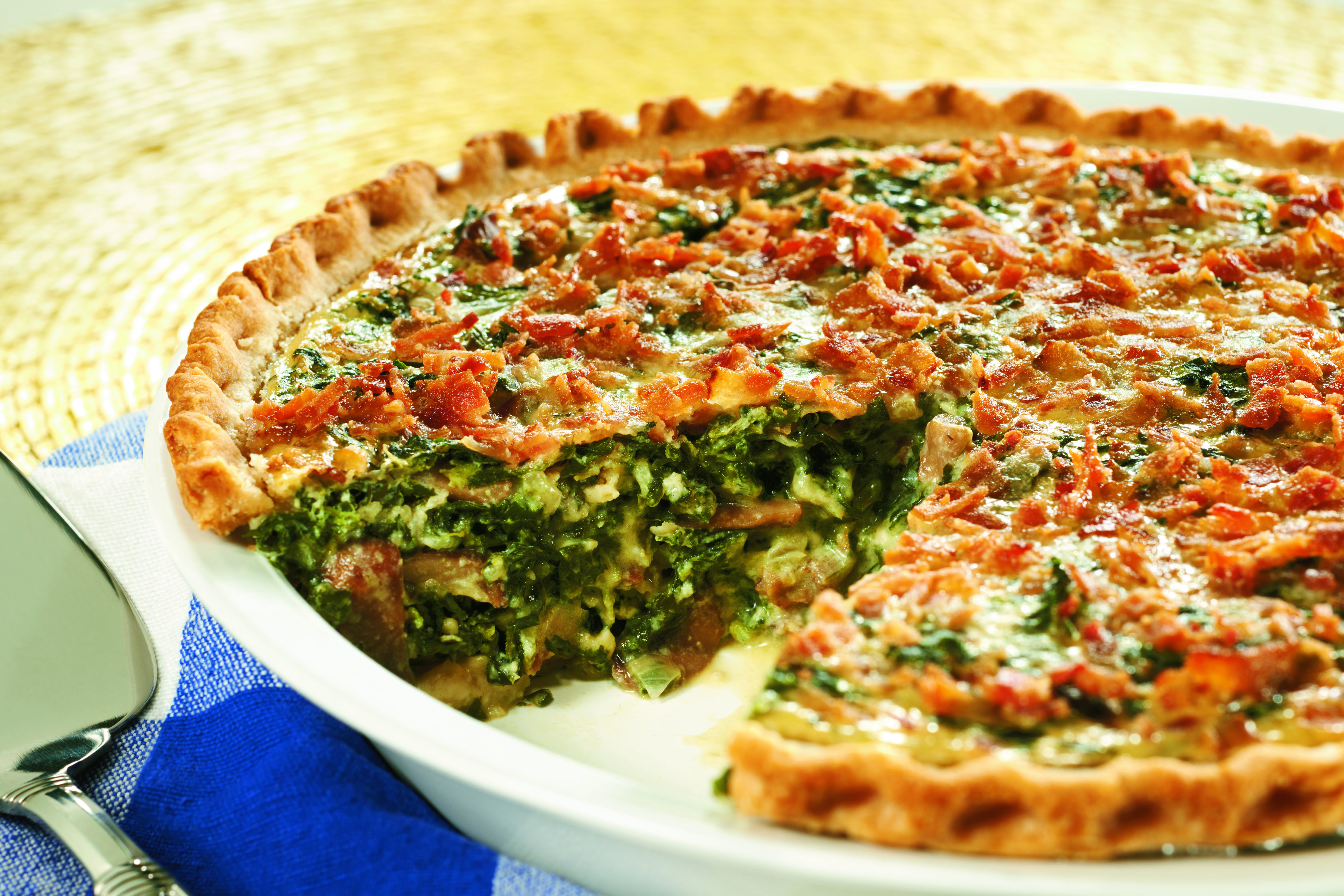 Weeknight Spinach Quiche Recipe | MIRACLE WHIP | United States | Recipes - Kraft Heinz