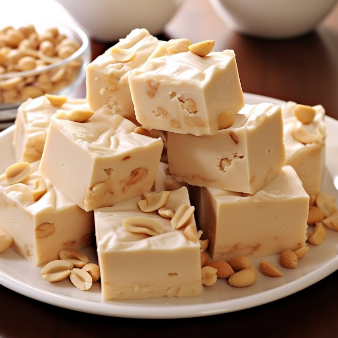 Peanut Butter Fantasy Fudge JetPuffed Recipes Kraft Heinz