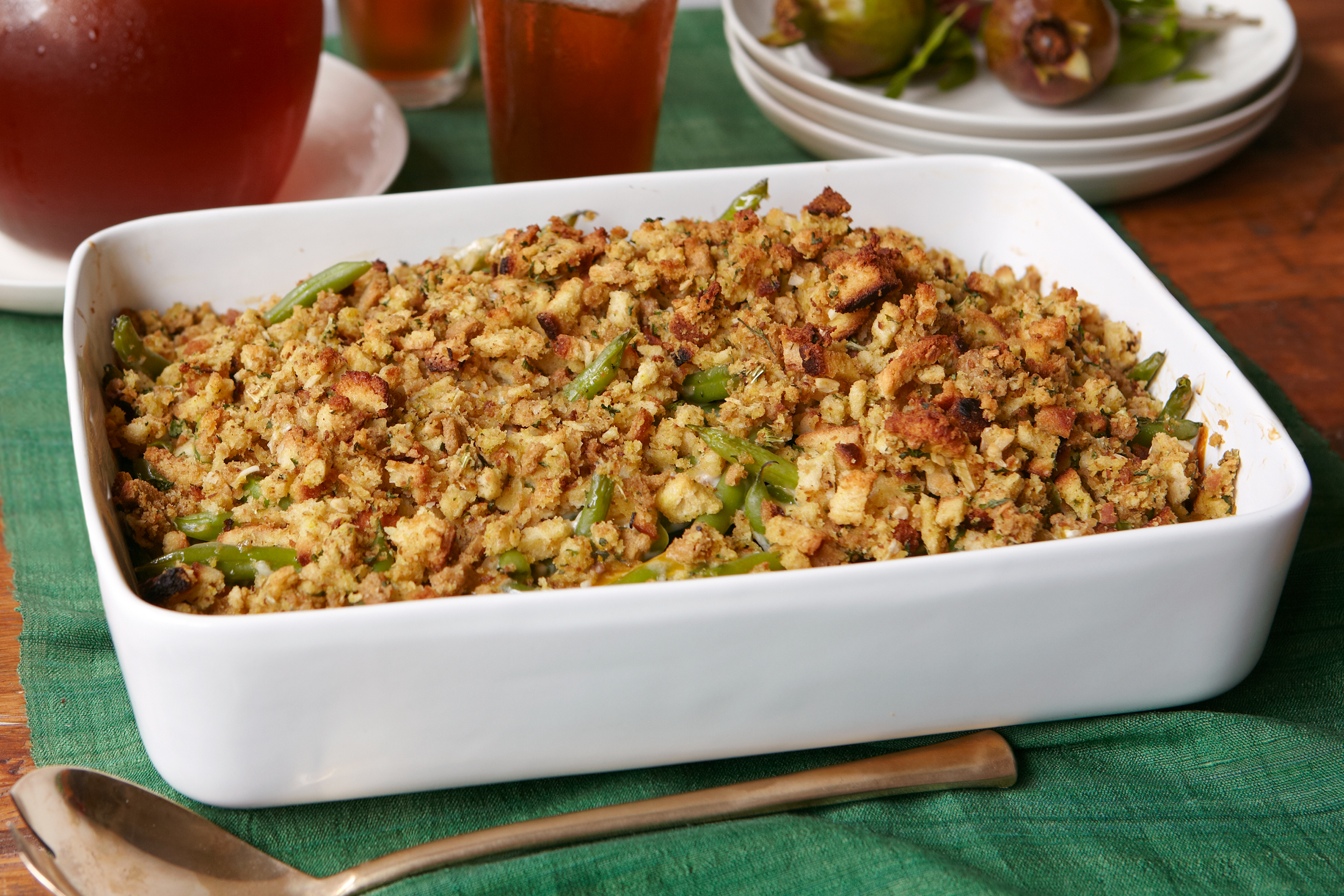 Cheesy Green Bean Casserole | VELVEETA | United States | Recipes - Kraft Heinz
