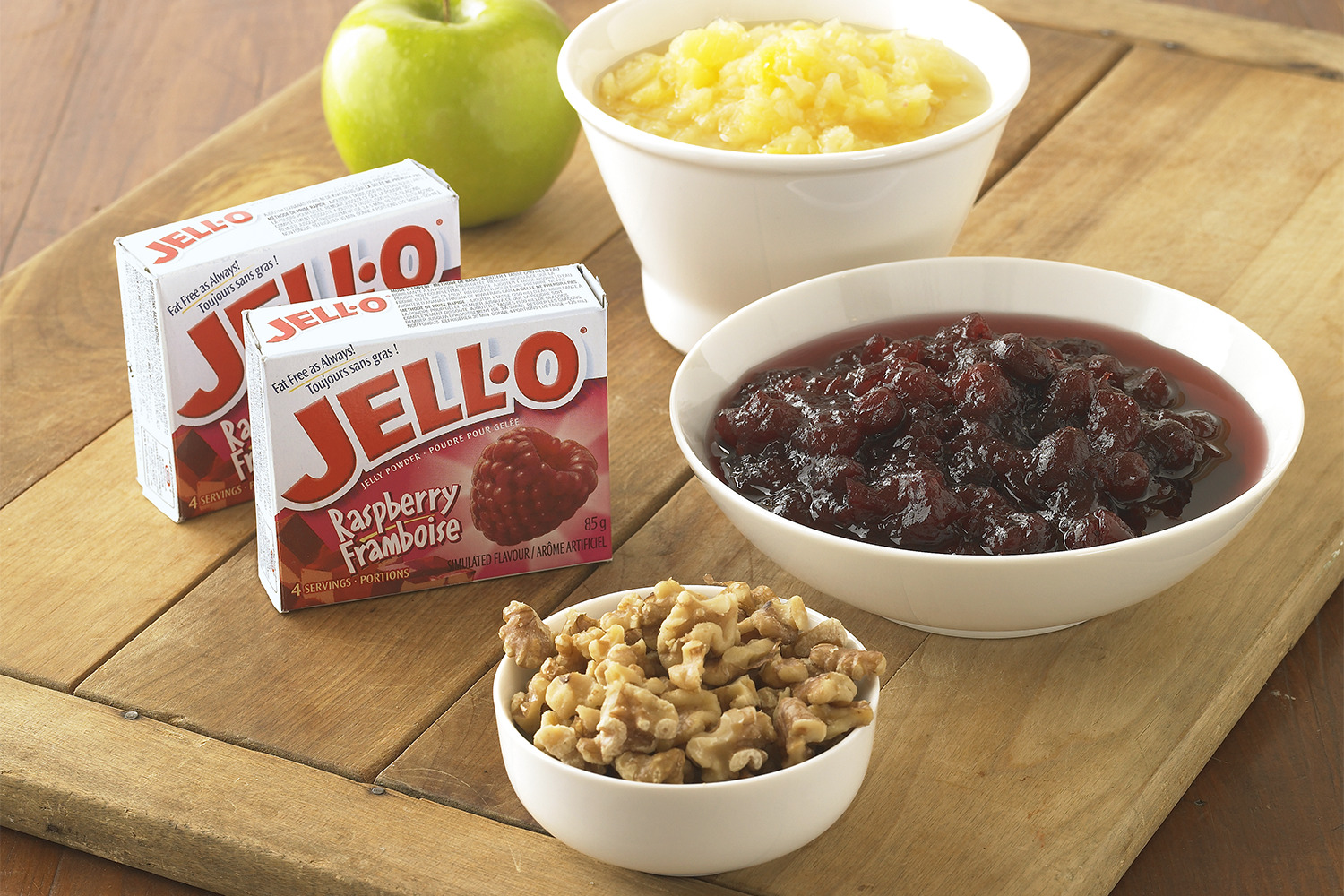 Festive Cranberry JELL-O Salad | Jell-O | United States | Recipes