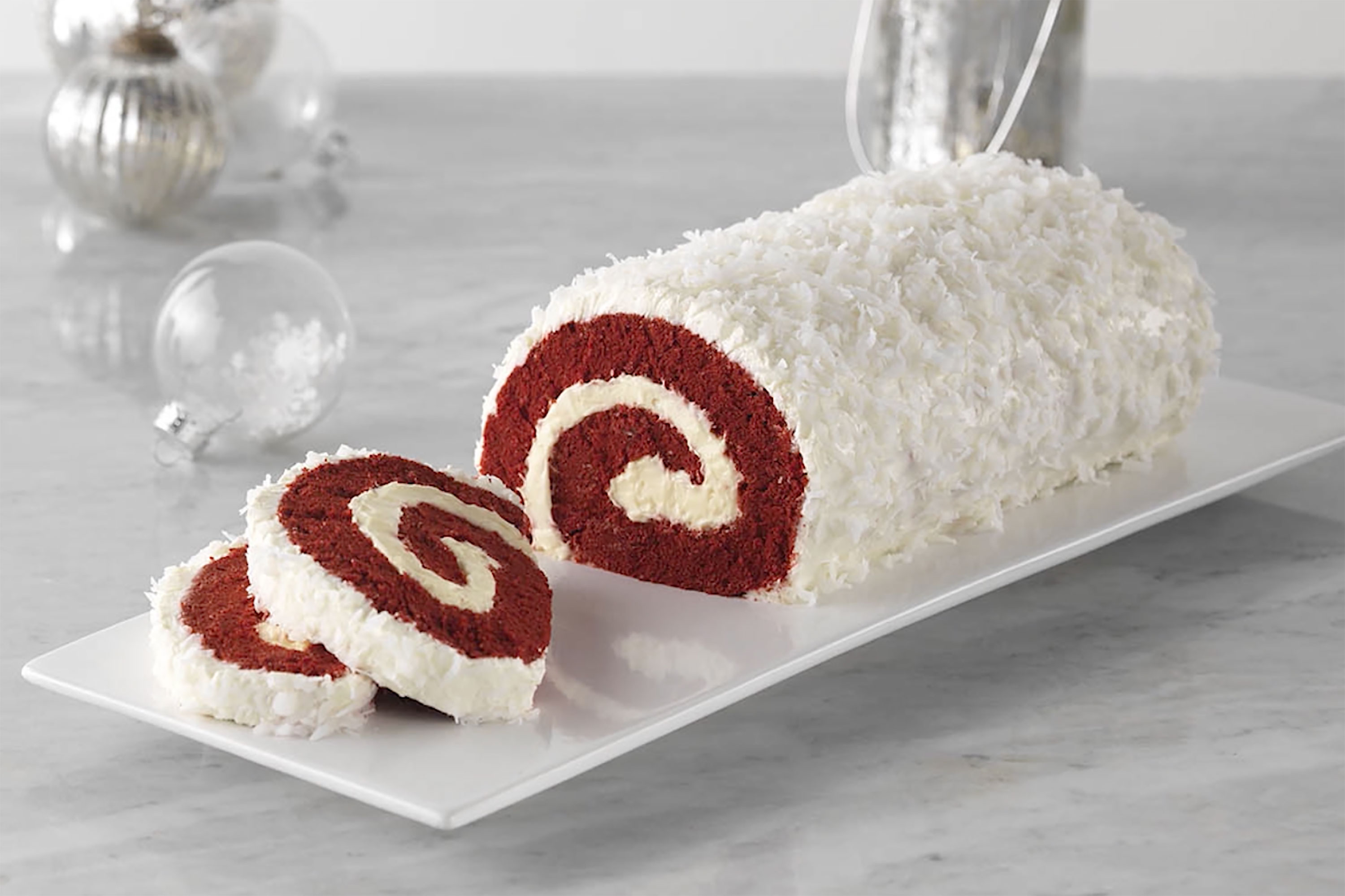 Red Velvet Yule Log | JELL-O | United States | Recipes - Kraft Heinz