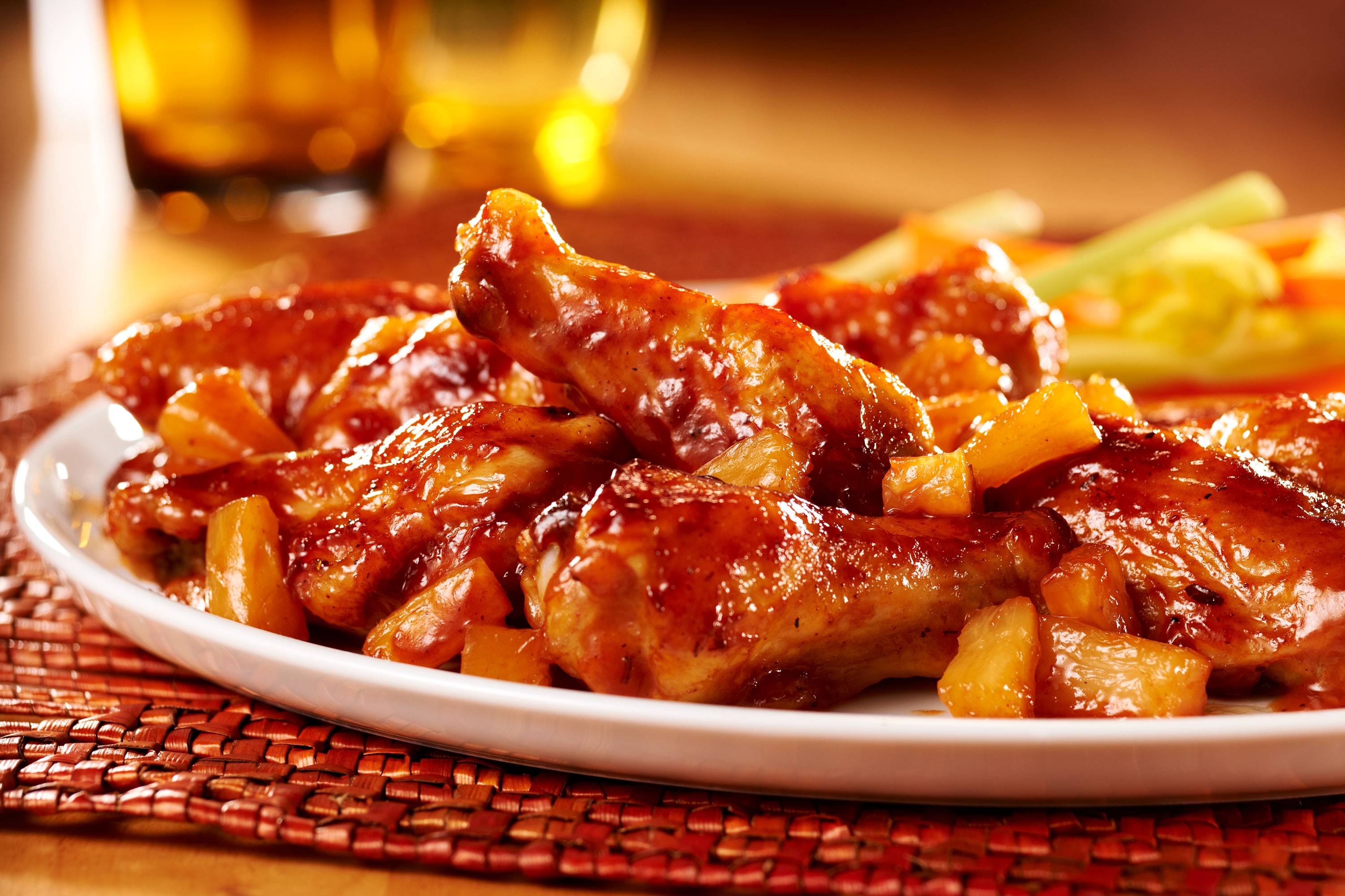 Pineapple Chicken Wings | KRAFT BARBECUE SAUCE | United States | Recipes - Kraft Heinz
