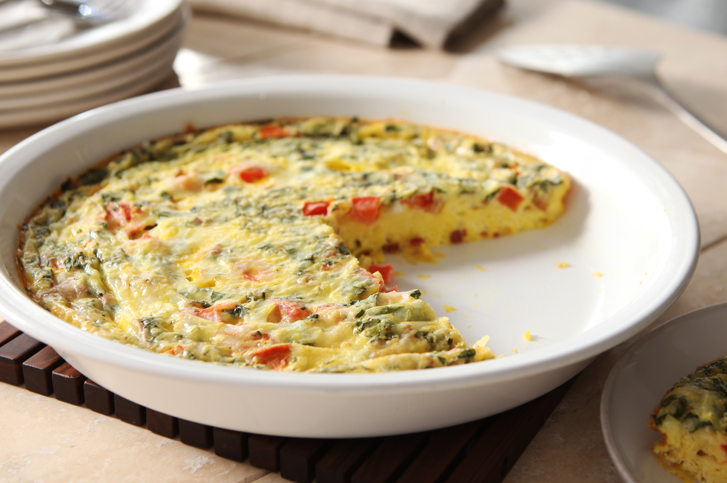 Easy Oven Frittata Recipe | Kraft Cheese | United States | Recipes - Kraft Heinz