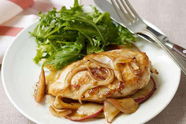 Maple-Baked Apple Chicken | Kraft Salad Dressing | United States