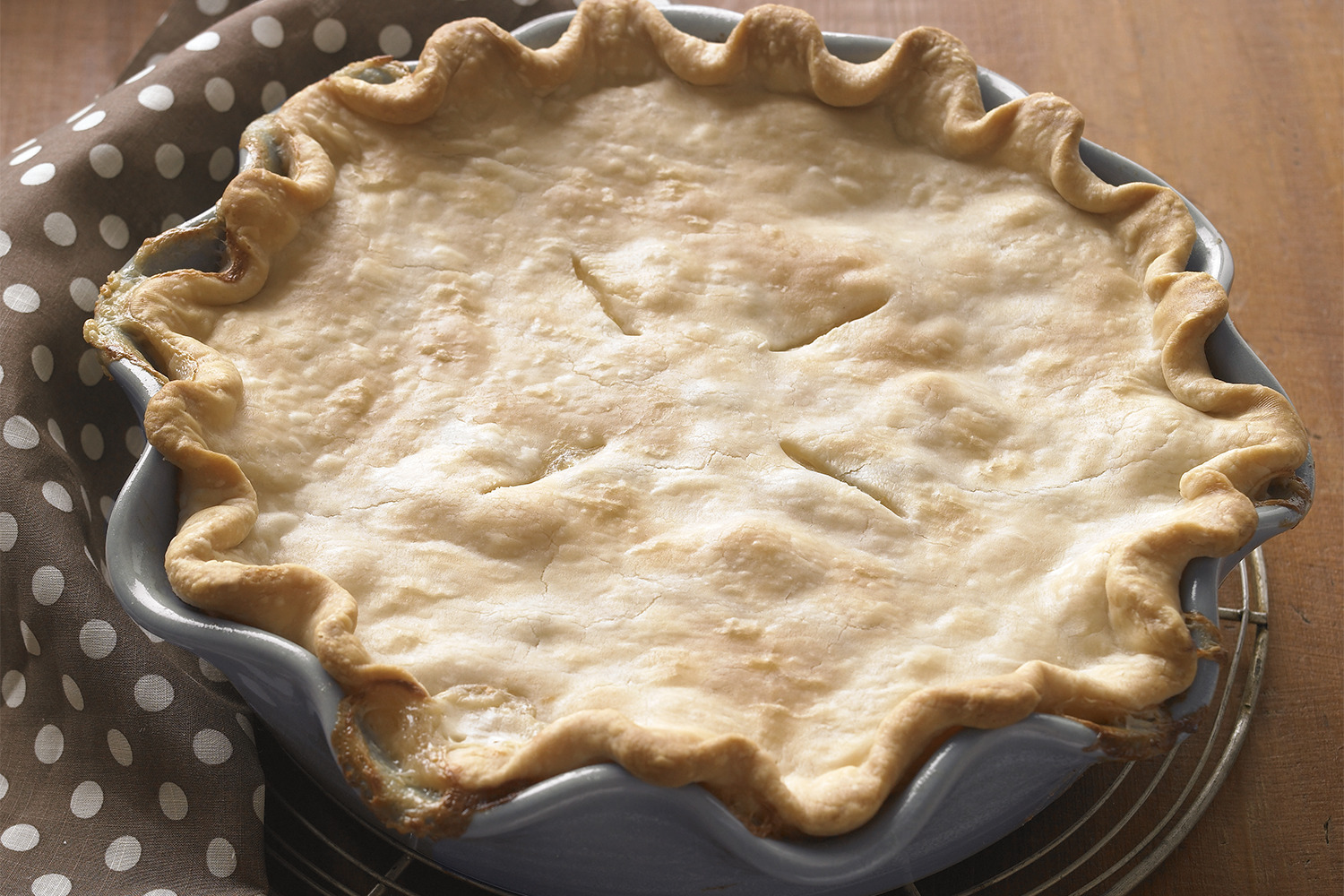 Deep-Dish Chicken Pot Pie Recipe | Kraft Salad Dressing | United States | Recipes - Kraft Heinz