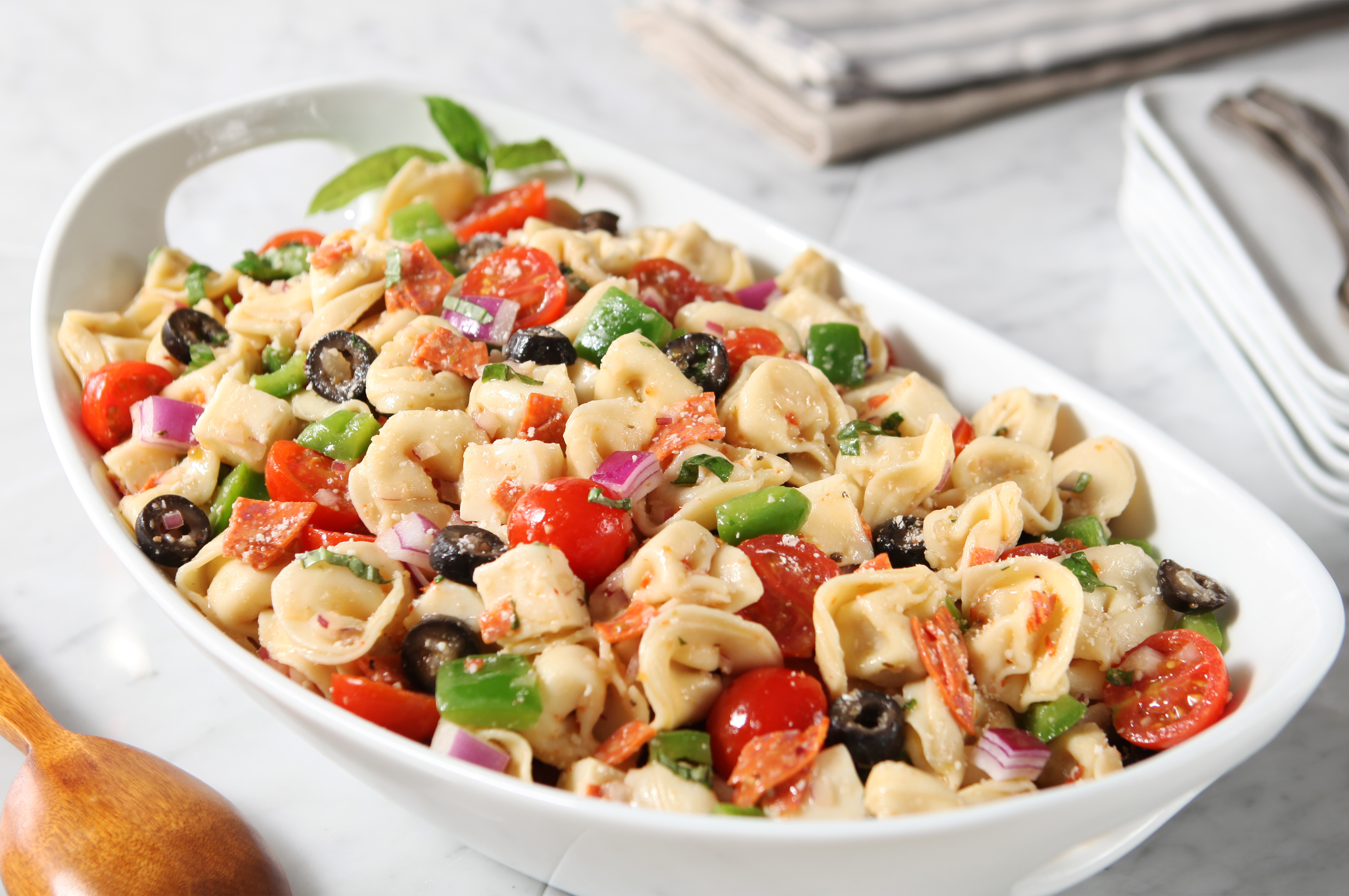Tortellini & Mozzarella Salad | Kraft Cheese | United States | Recipes - Kraft Heinz