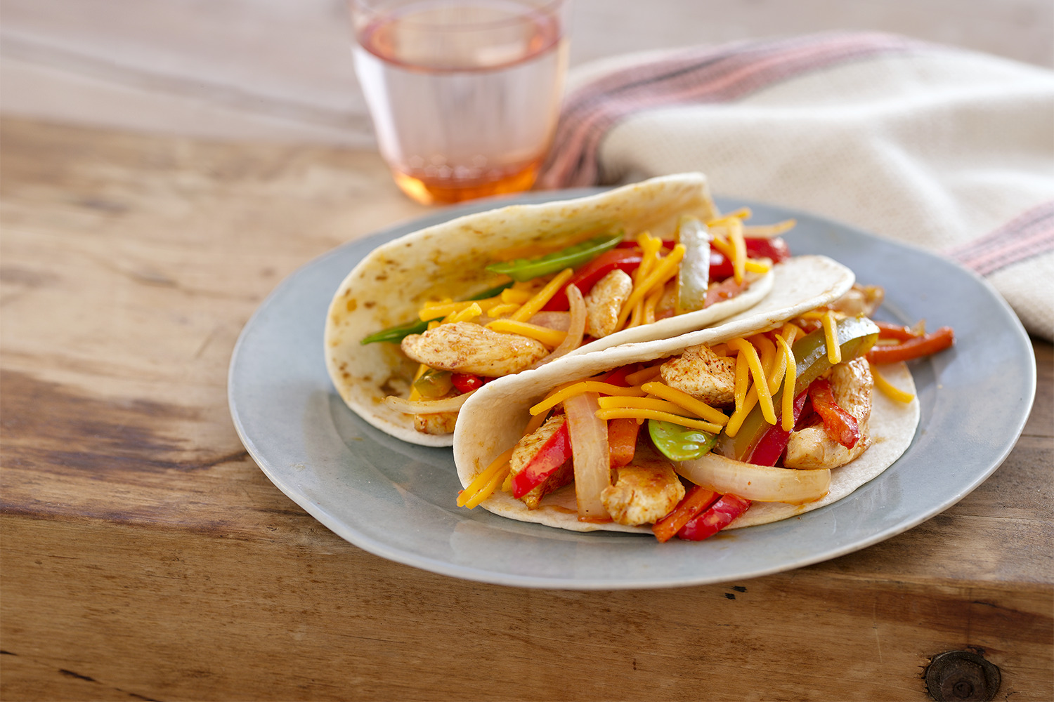 Weeknight Chicken Fajita Recipe | Kraft Salad Dressing | United States | Recipes - Kraft Heinz