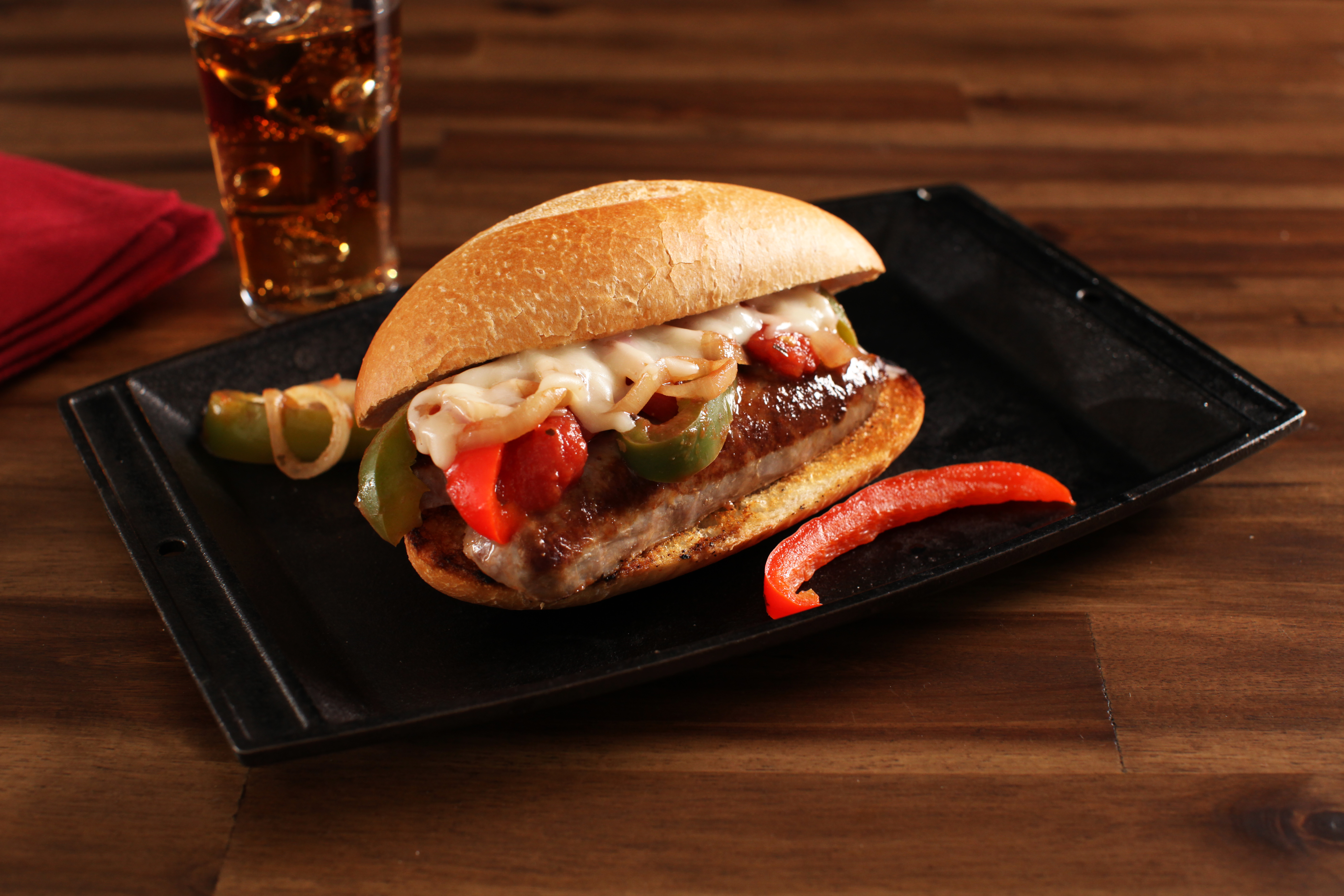 Quick 'n' Easy Sausage on a Bun | Kraft Salad Dressing | United States | Recipes - Kraft Heinz
