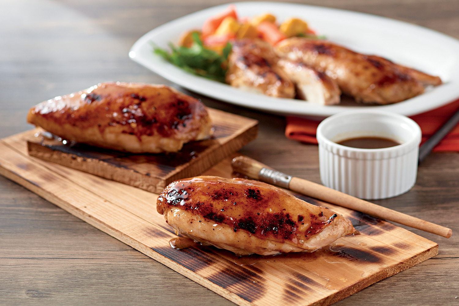 Cedar plank clearance chicken