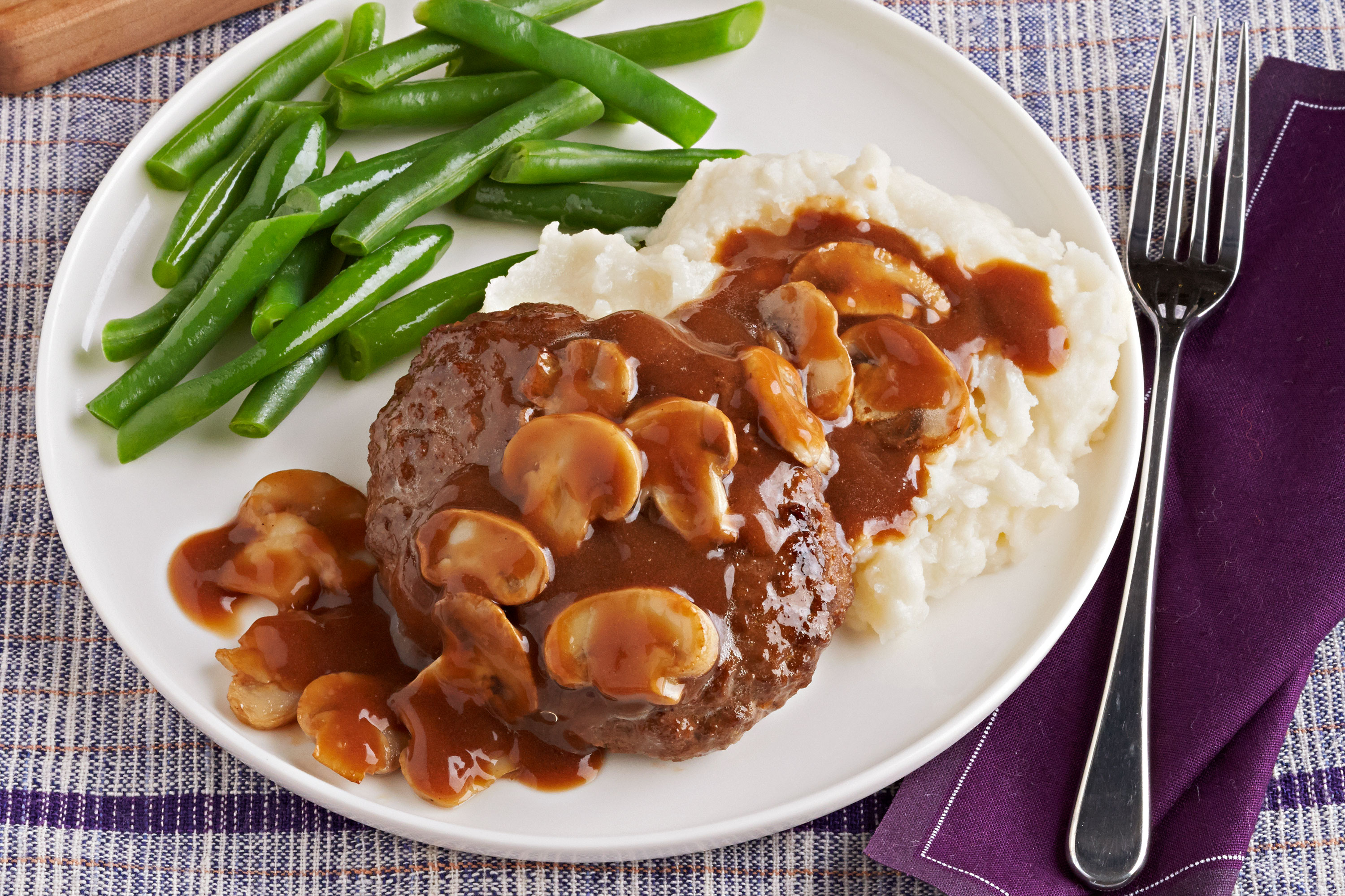 Salisbury Steak with Gravy | LEA & PERRINS | United States | Recipes - Kraft Heinz