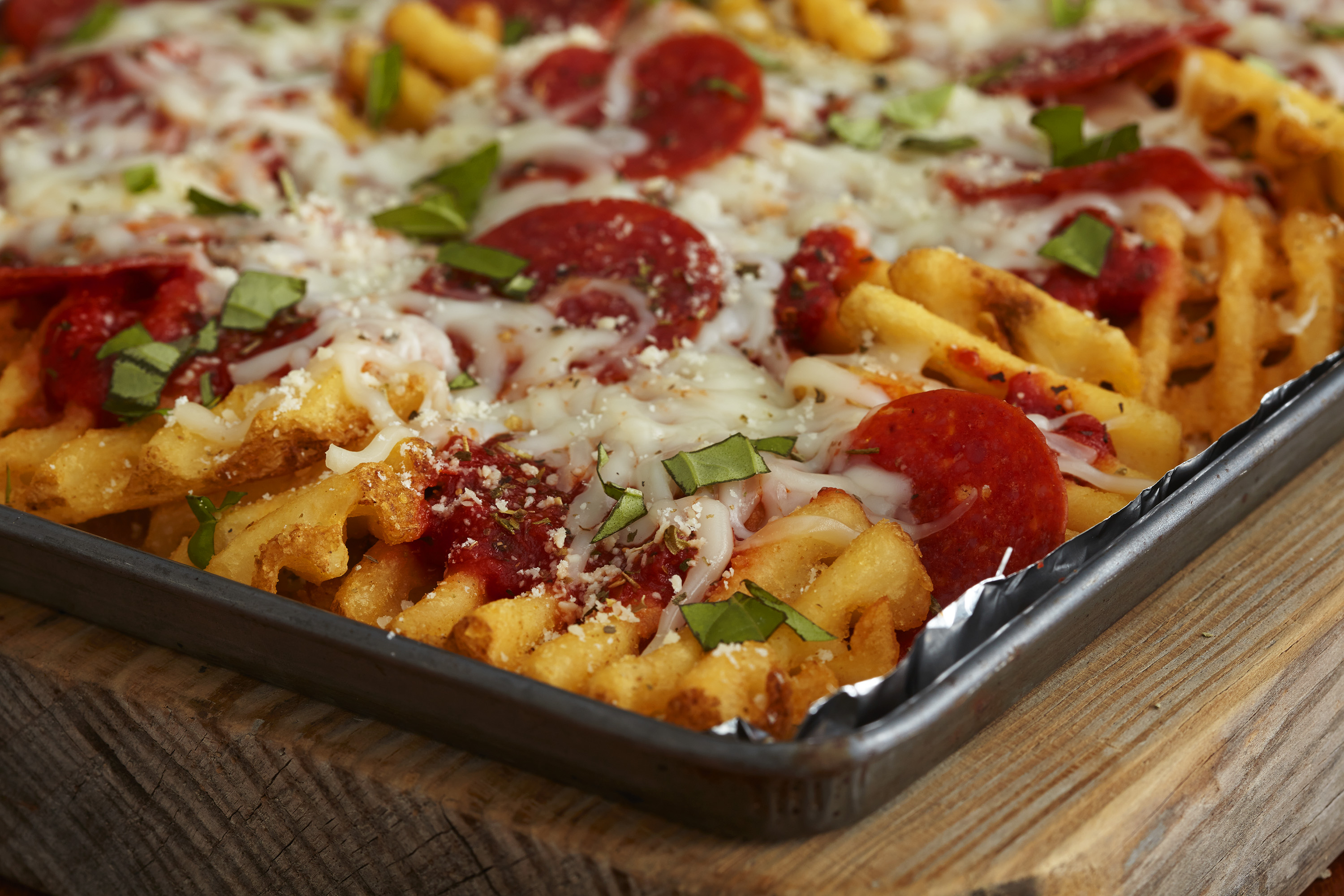 Pepperoni Pizza Fries | JELL-O | United States | Recipes - Kraft Heinz