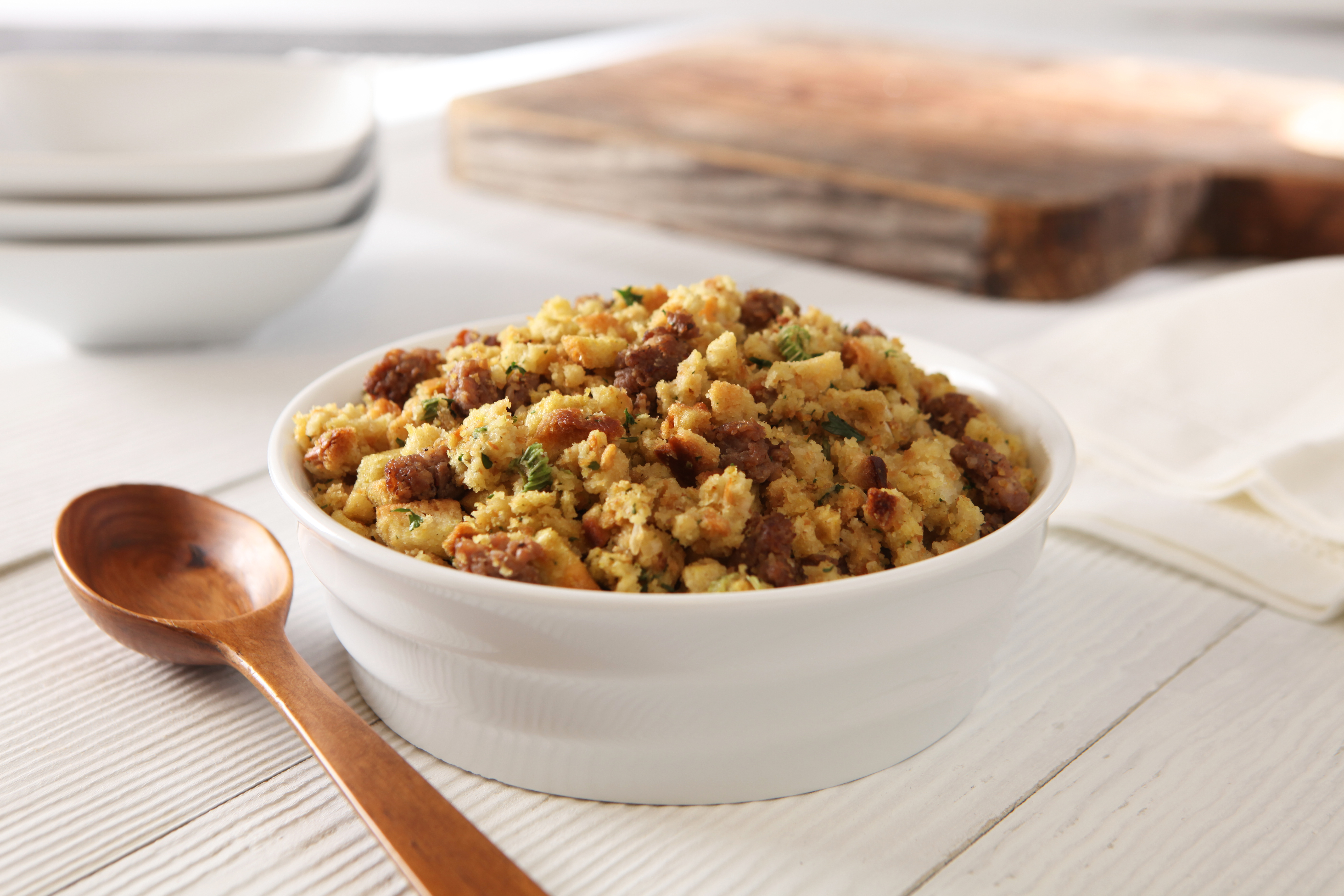 Cheesy Egg & Sausage Stuffing Bake | STOVE TOP | United States | Recipes - Kraft Heinz