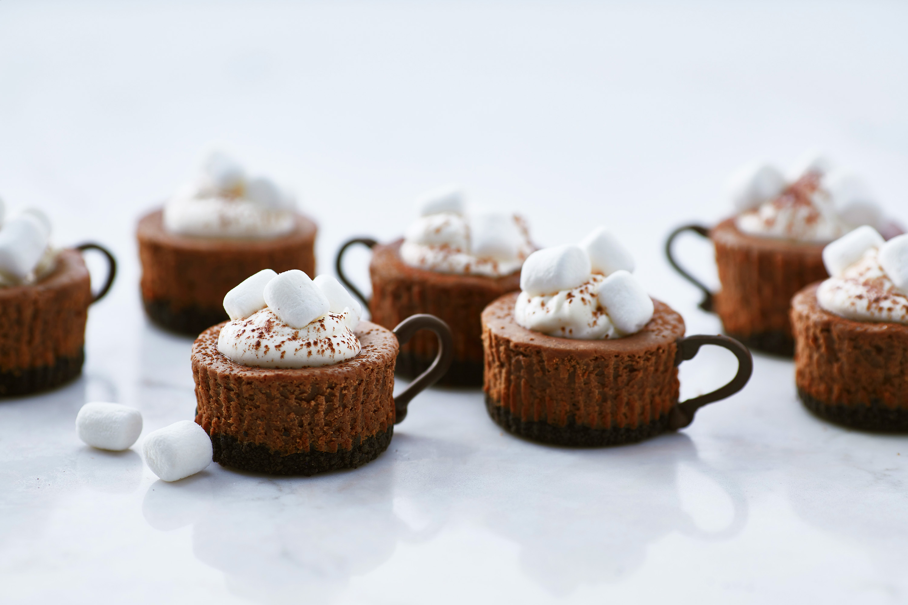 Hot Cocoa Cheesecake Minis | PHILADELPHIA | United States | Recipes - Kraft Heinz