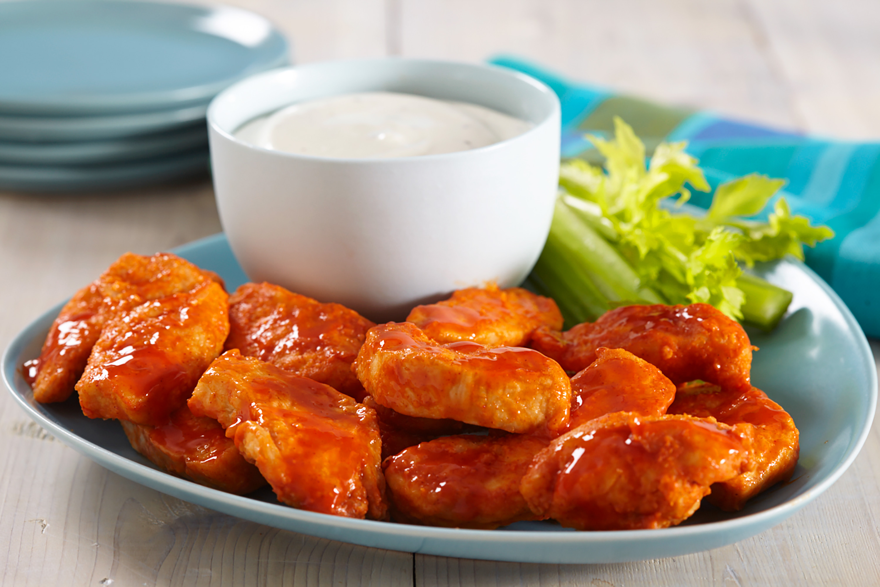 Air-Fryer Boneless Buffalo Chicken | Kraft Salad Dressing | United States | Recipes - Kraft Heinz