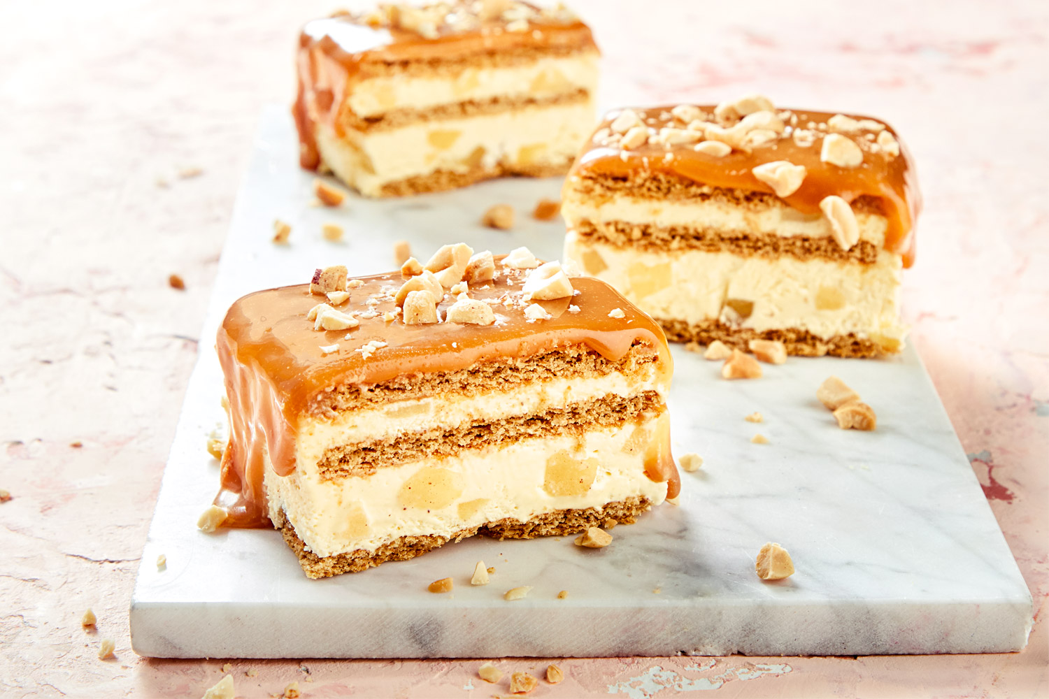 No-Bake Caramel Apple Éclair 'Cake' | KRAFT CARAMELS | United States | Recipes - Kraft Heinz
