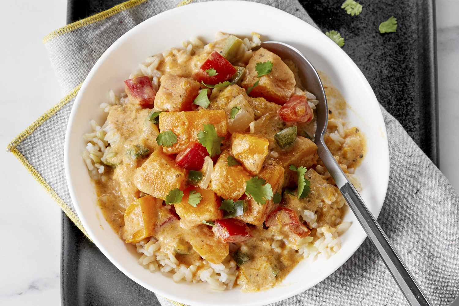 Pressure Cooker Thai Squash Curry | Kraft Salad Dressing | United States | Recipes - Kraft Heinz