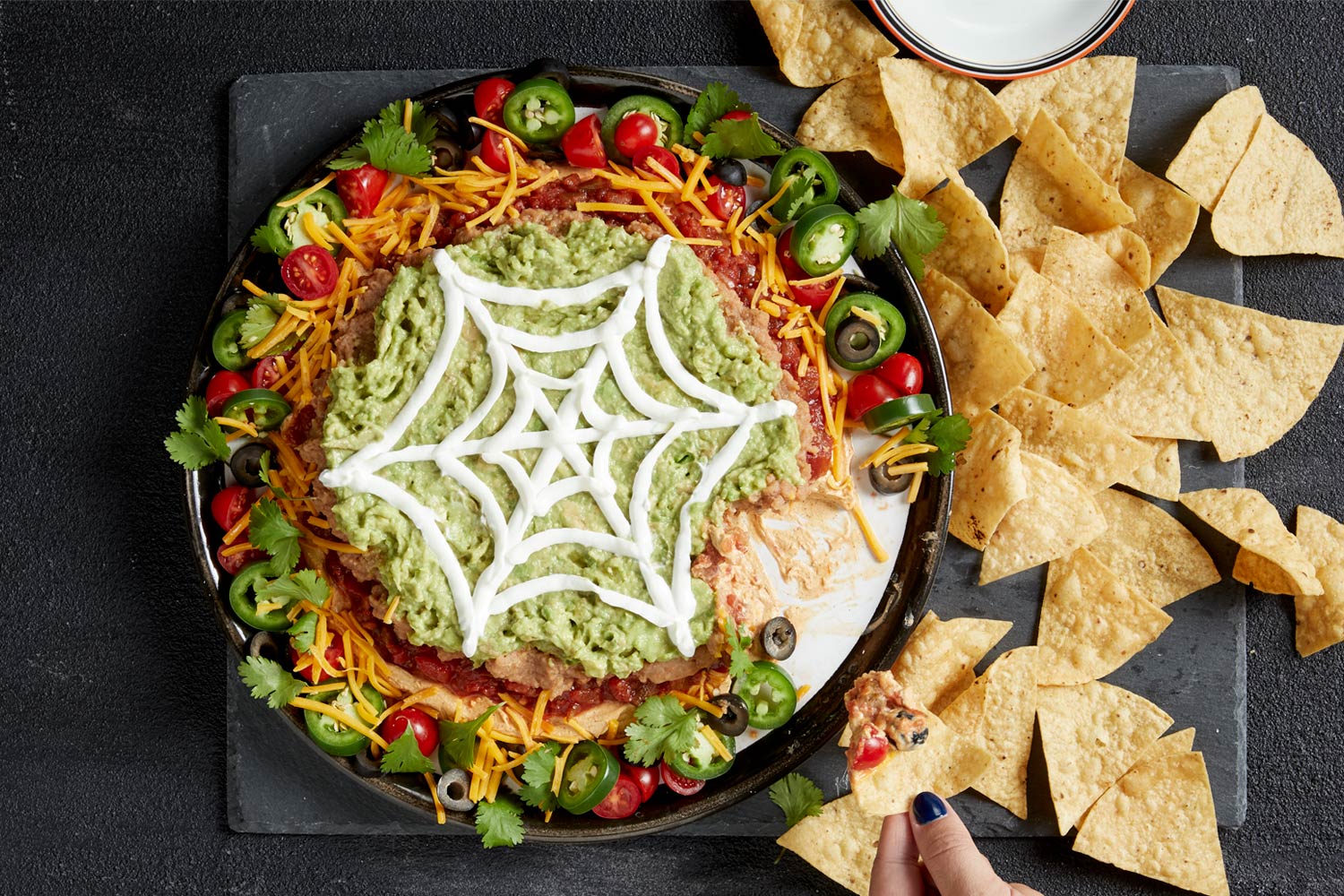 Layered Halloween Taco Dip | PHILADELPHIA | United States | Recipes - Kraft Heinz
