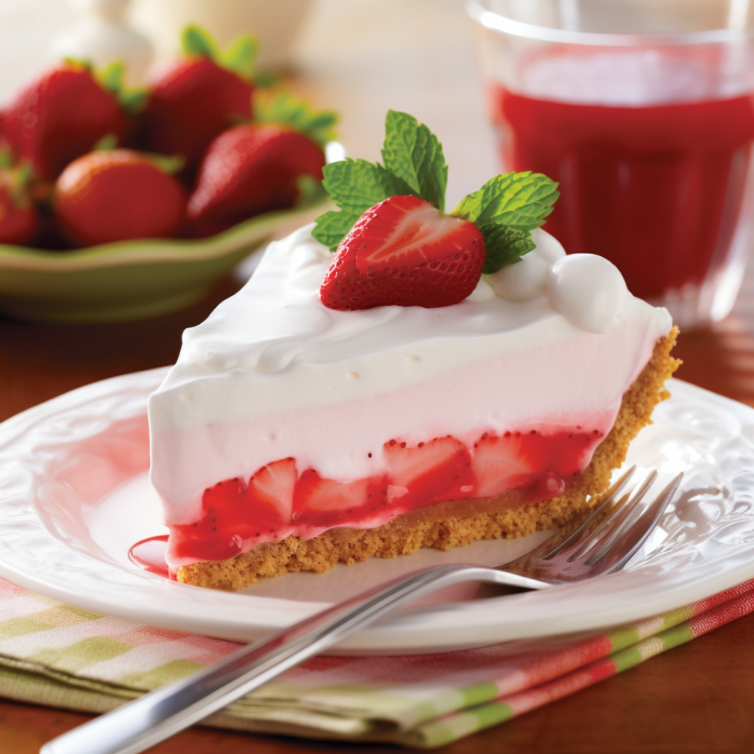 COOL 'N EASY Strawberry Pie | JELL-O | United States | Recipes - Kraft Heinz