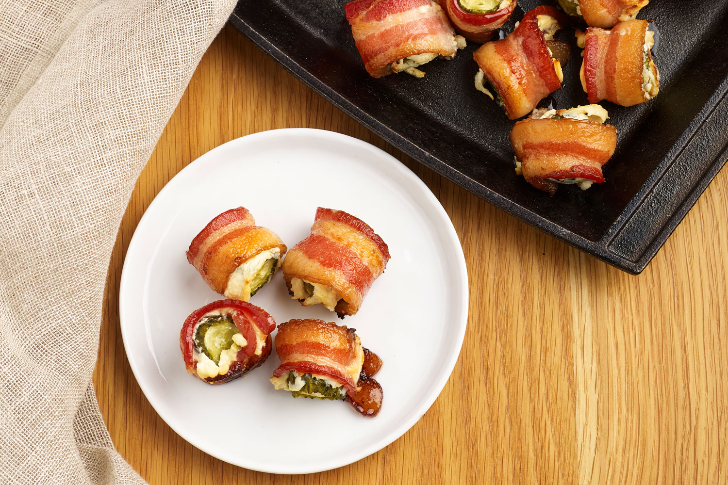 Bacon-Wrapped Pickle Bites | CLAUSSEN | United States | Recipes - Kraft Heinz