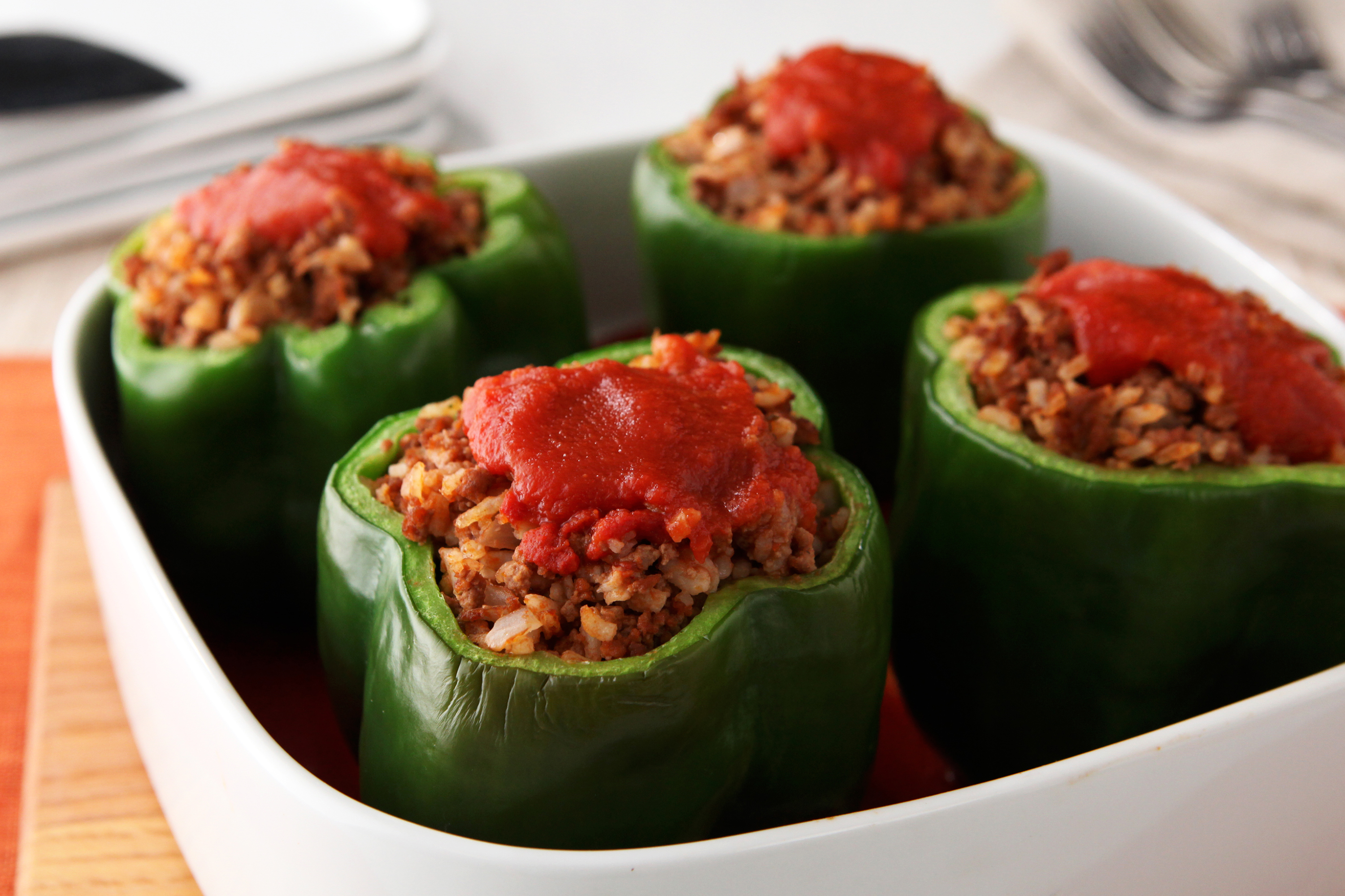 Stuffed Bell Peppers | GOOD SEASONS | United States | Recipes - Kraft Heinz