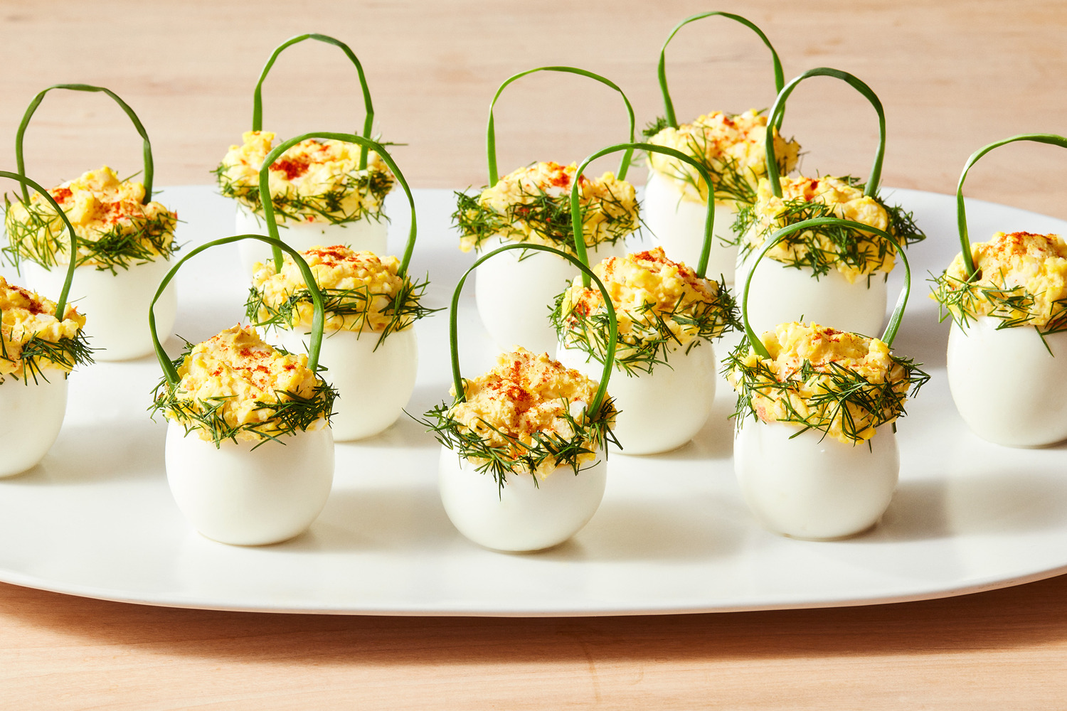 Deviled Egg Baskets | PHILADELPHIA | United States | Recipes - Kraft Heinz