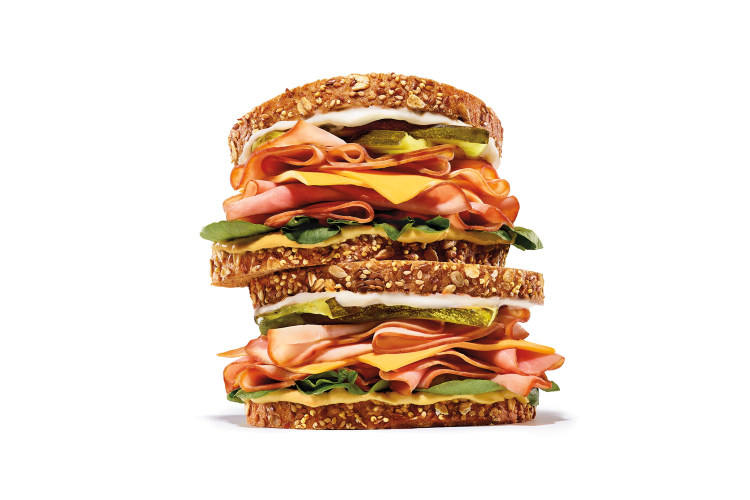 Turkey and Ham Sandwich | Kraft Salad Dressing | United States | Recipes - Kraft Heinz