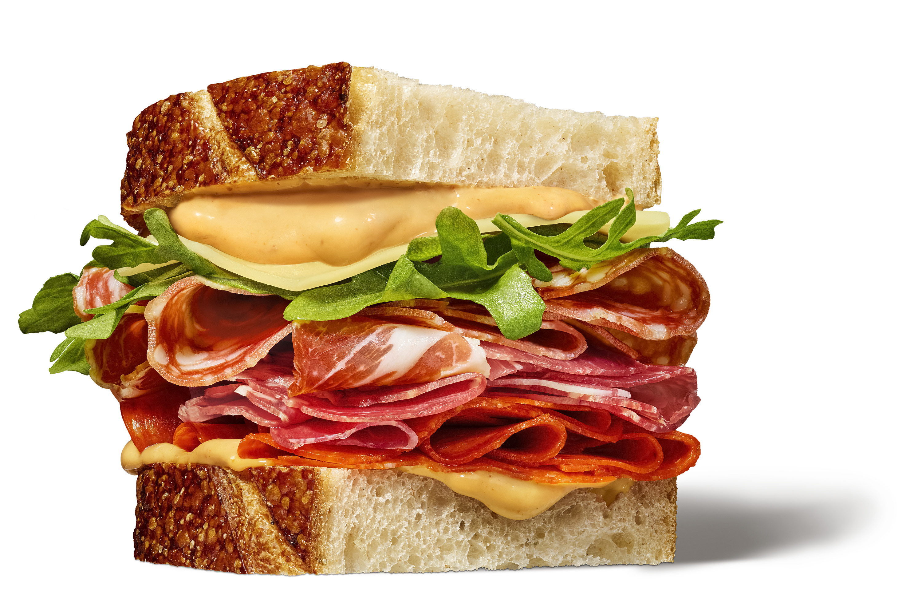 Toasted Spicy Italian Sandwich | Kraft Salad Dressing | United States | Recipes - Kraft Heinz