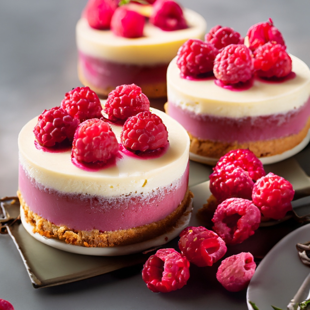 Raspberry-Rose Cheesecake Minis | PHILADELPHIA | United States | Recipes - Kraft Heinz