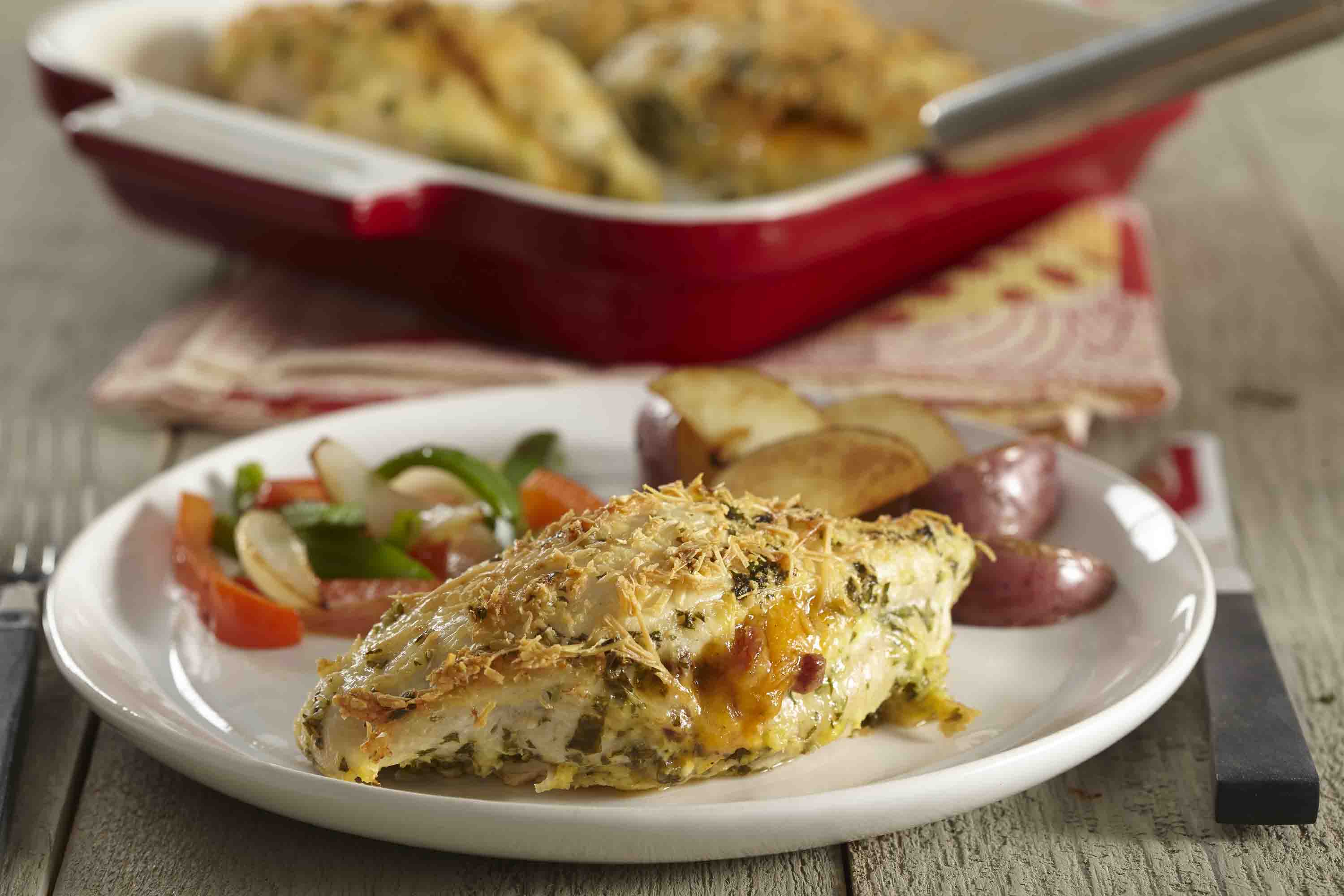 Bacon & Cheese Stuffed Chicken Breast | Kraft Cheese | United States | Recipes - Kraft Heinz