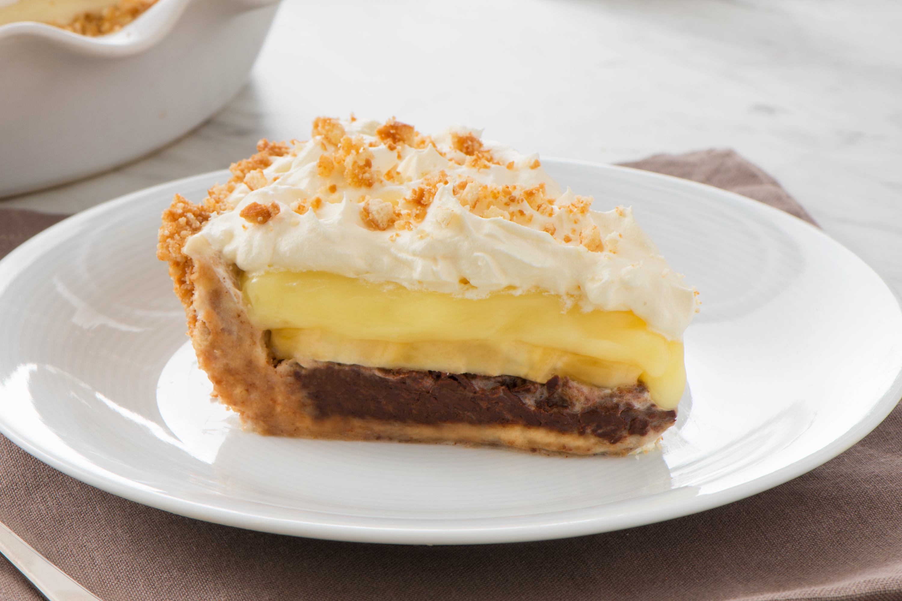 Black Bottom-Banana Cream Pie | BAKER'S | United States | Recipes - Kraft Heinz