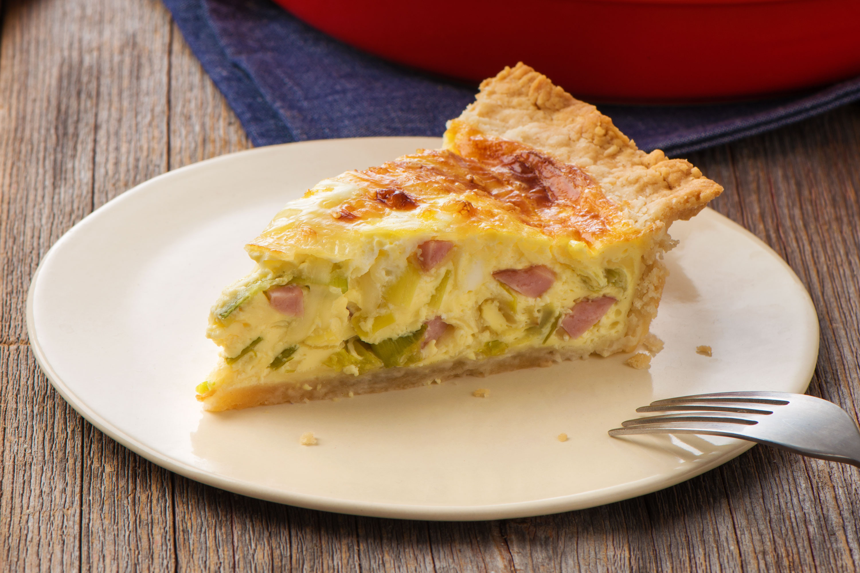 Savory Leek and Ham Quiche | Oscar Mayer | United States | Recipes - Kraft Heinz