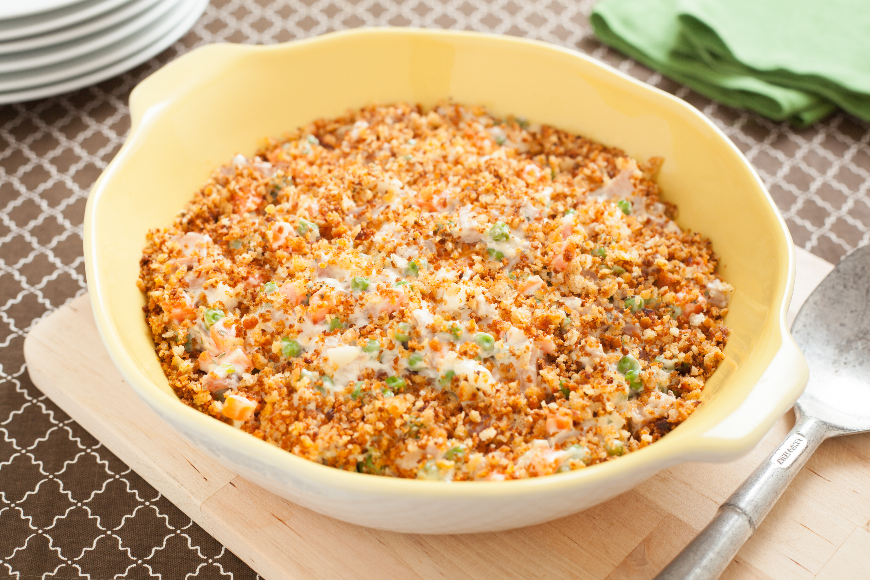 Crustless Turkey Pot Pie | Kraft Salad Dressing | United States | Recipes - Kraft Heinz